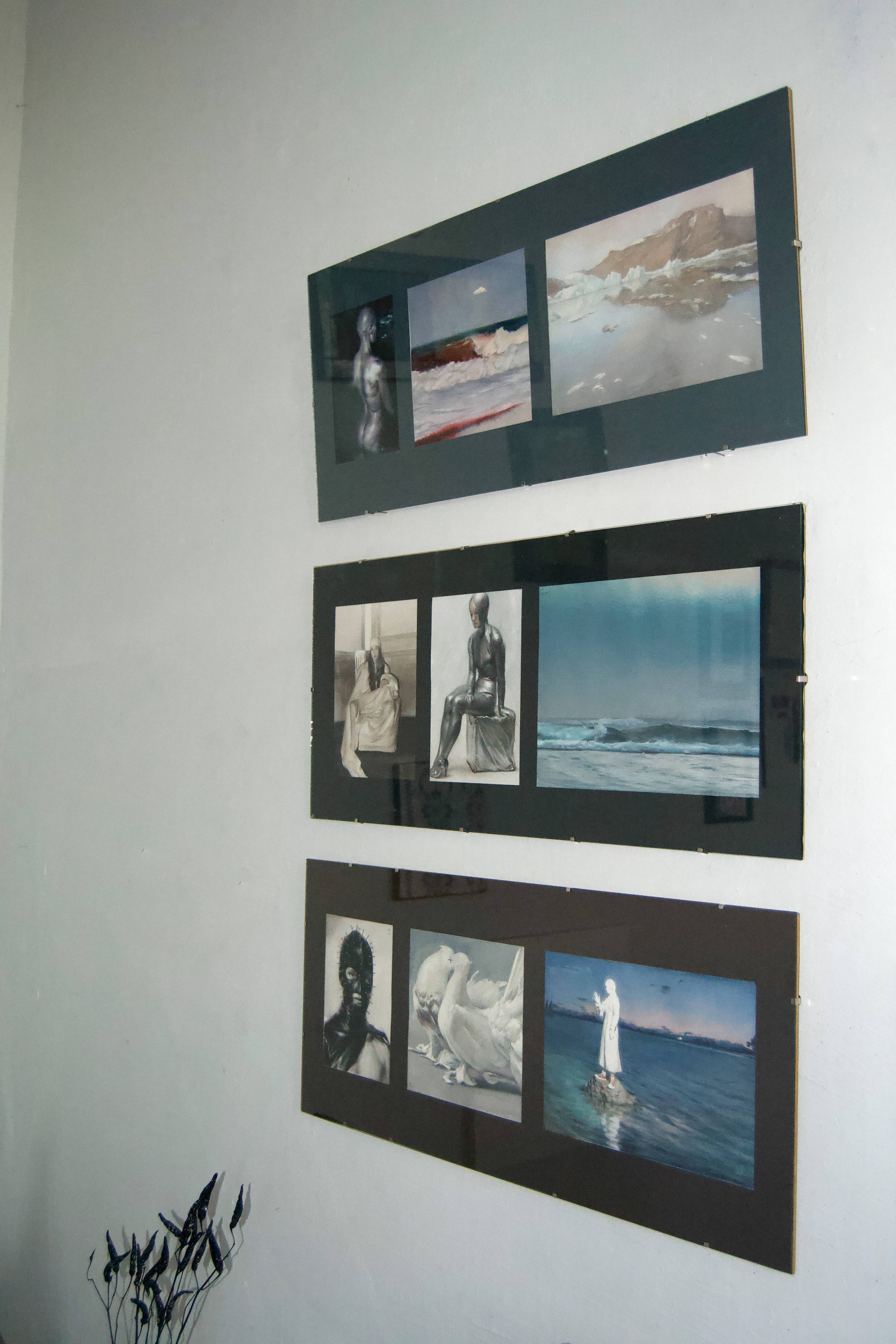 "Happiness Without Silence", 2025 Surrealistic Painting Yuliia Holub - Subjektiv.art