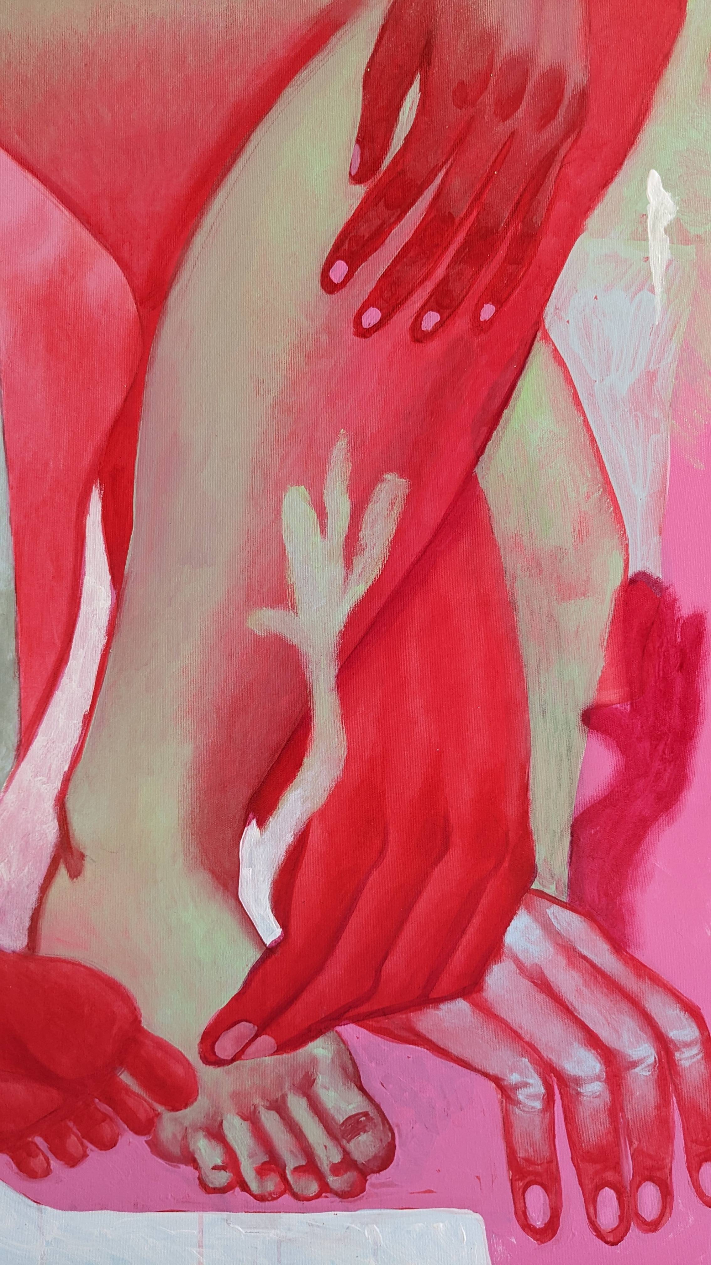 Illusion of life Abstract Painting Alina Anokhina - Subjektiv.art