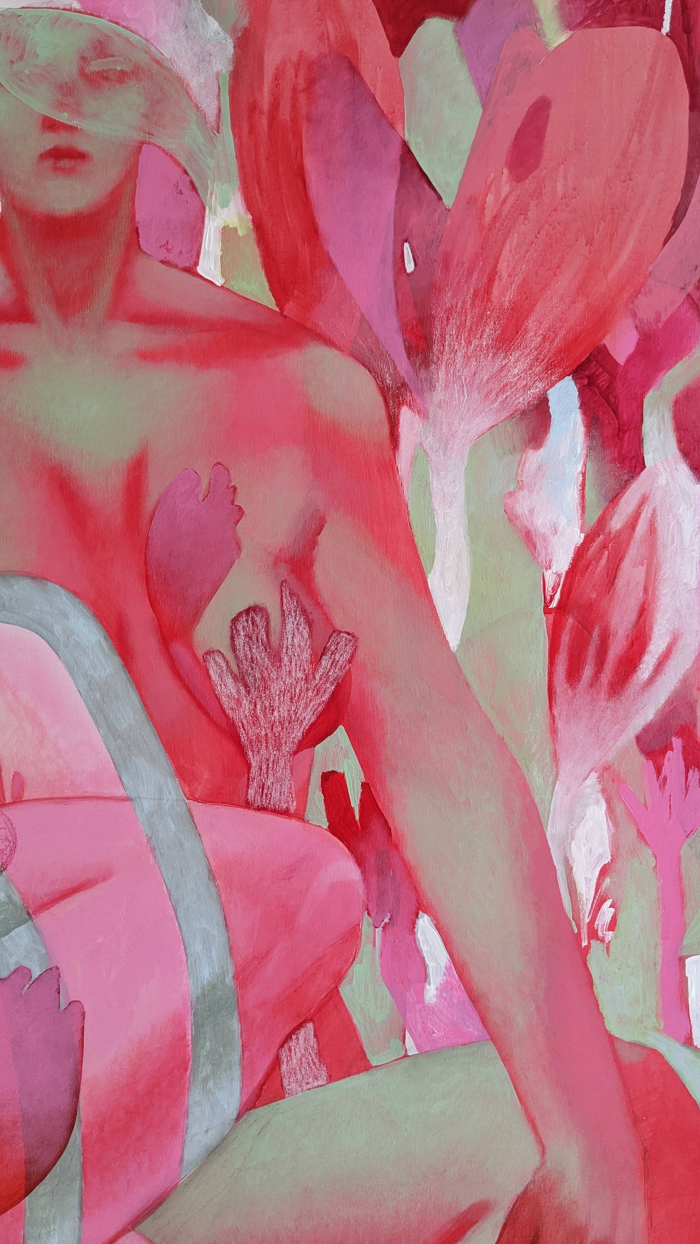 Illusion of life Abstract Painting Alina Anokhina - Subjektiv.art