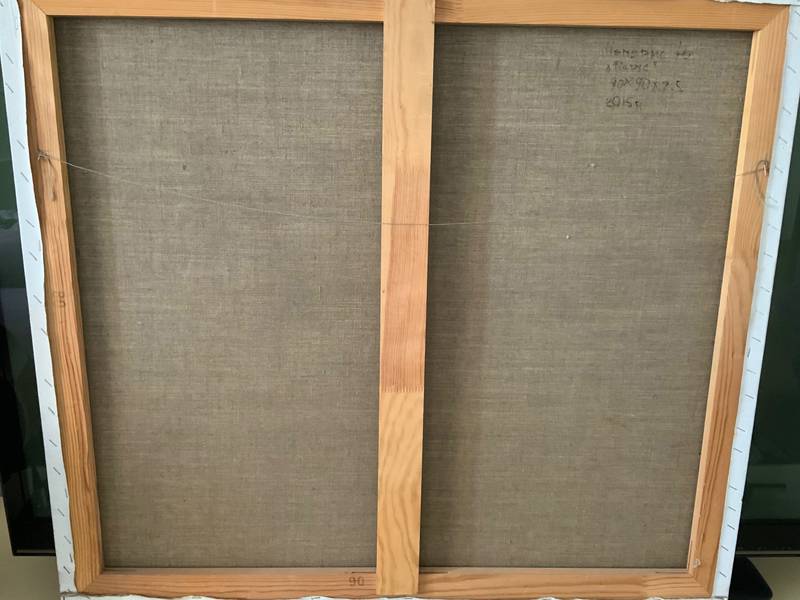 Sailboat Expressive and gestural Painting Julia Chemerys - Subjektiv.art