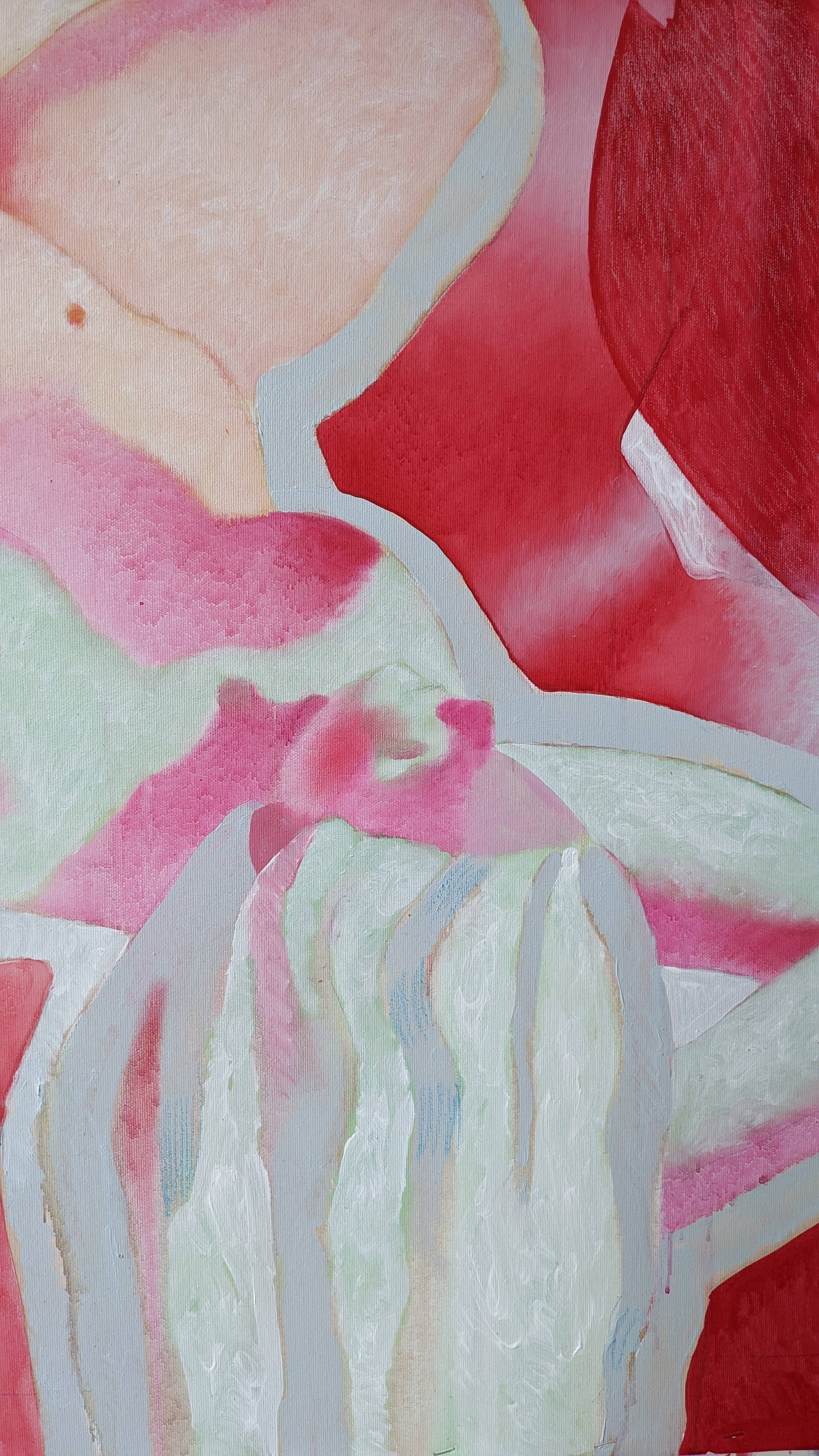 Red Fine Art Painting Alina  Anokhina  - Subjektiv.art