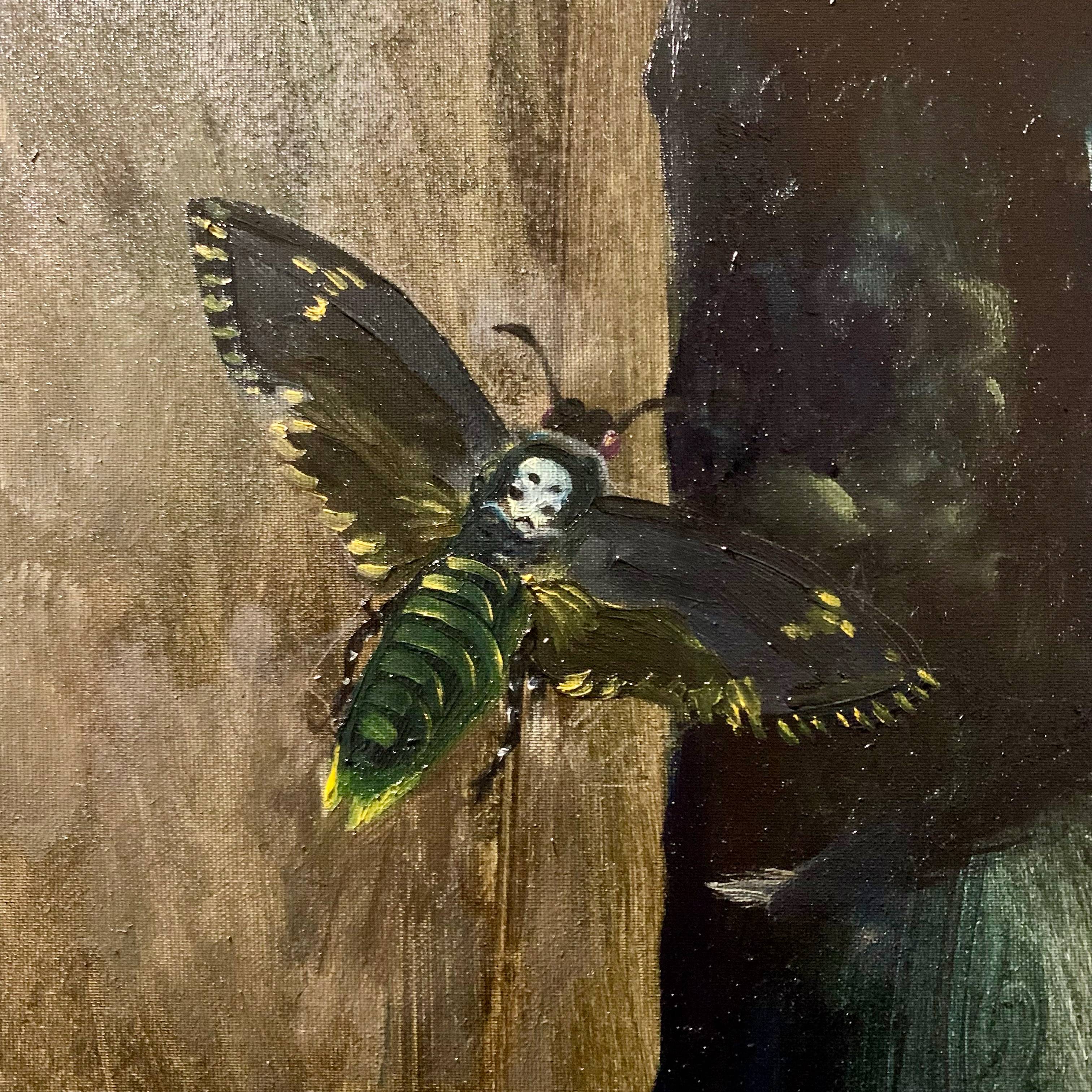 Nigredo Surrealistic Painting Li B Edmond - Subjektiv.art