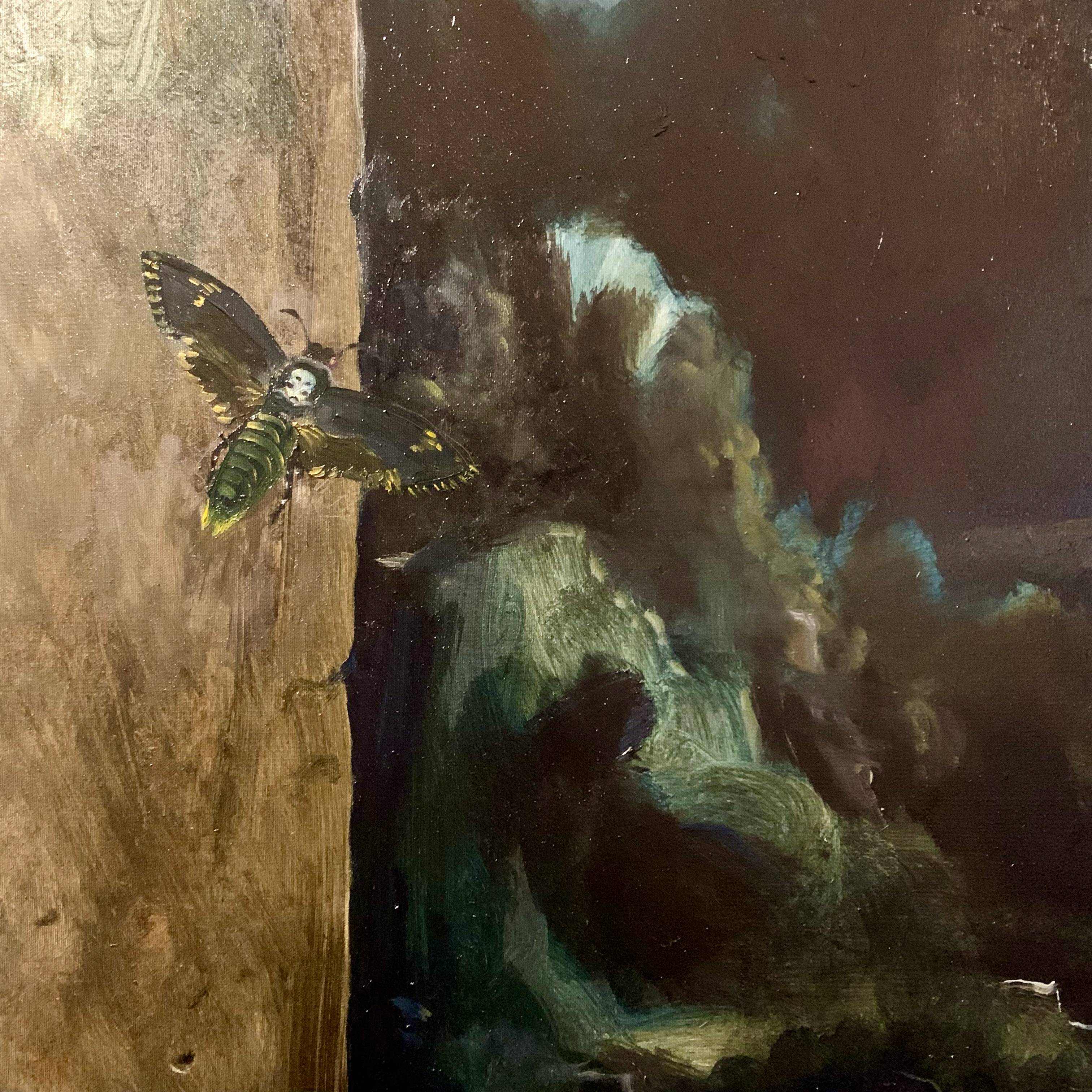 Nigredo Surrealistic Painting Li B Edmond - Subjektiv.art