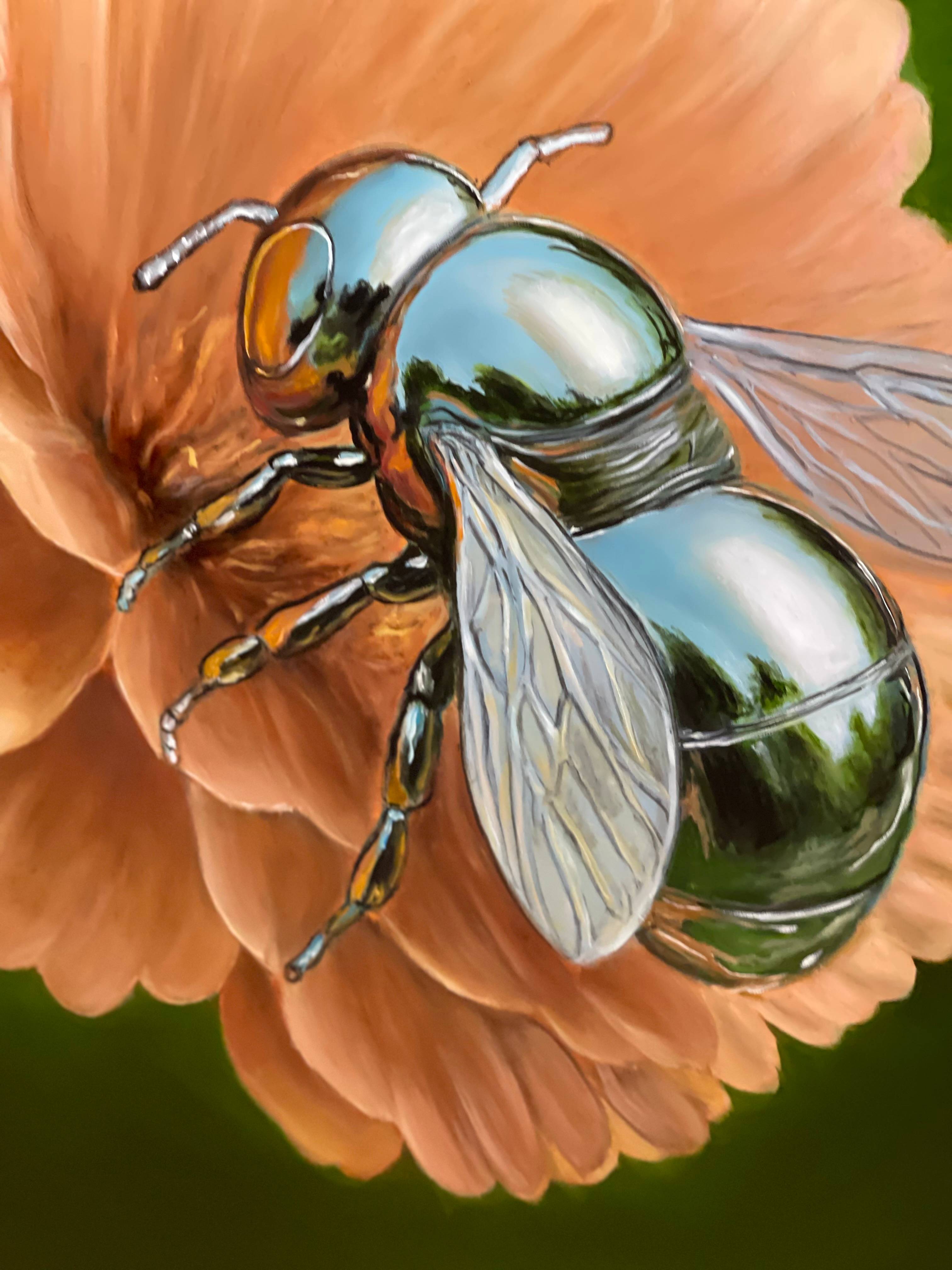 Incemination Photorealistic Painting Anna Kryvych - Subjektiv.art