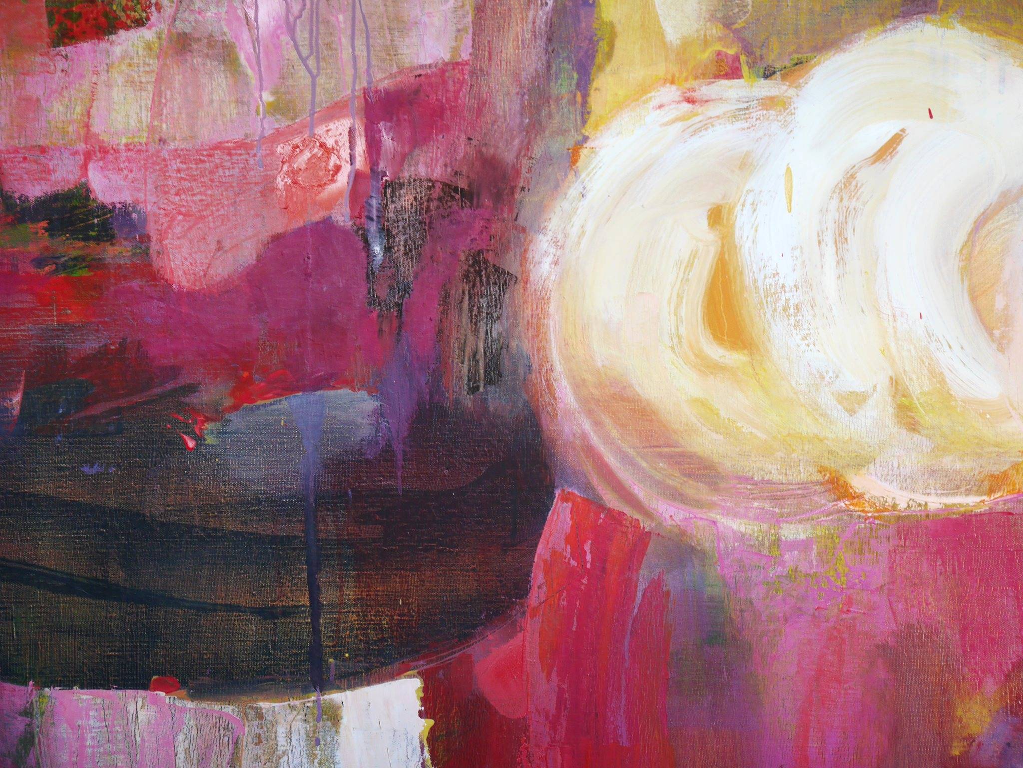 Awakening Abstract Painting Alena Kuznetsova - Subjektiv.art