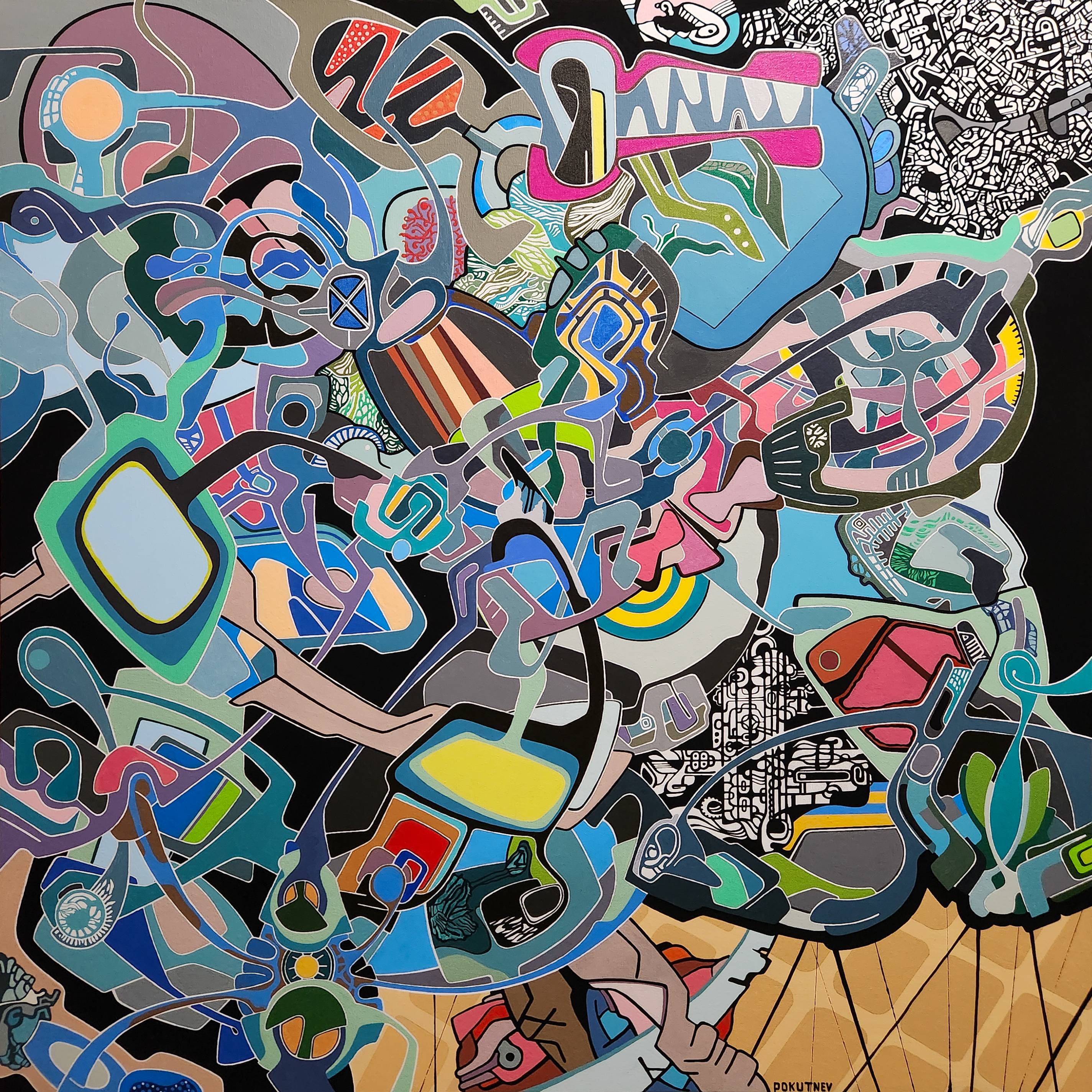 Abstract and non-figurative