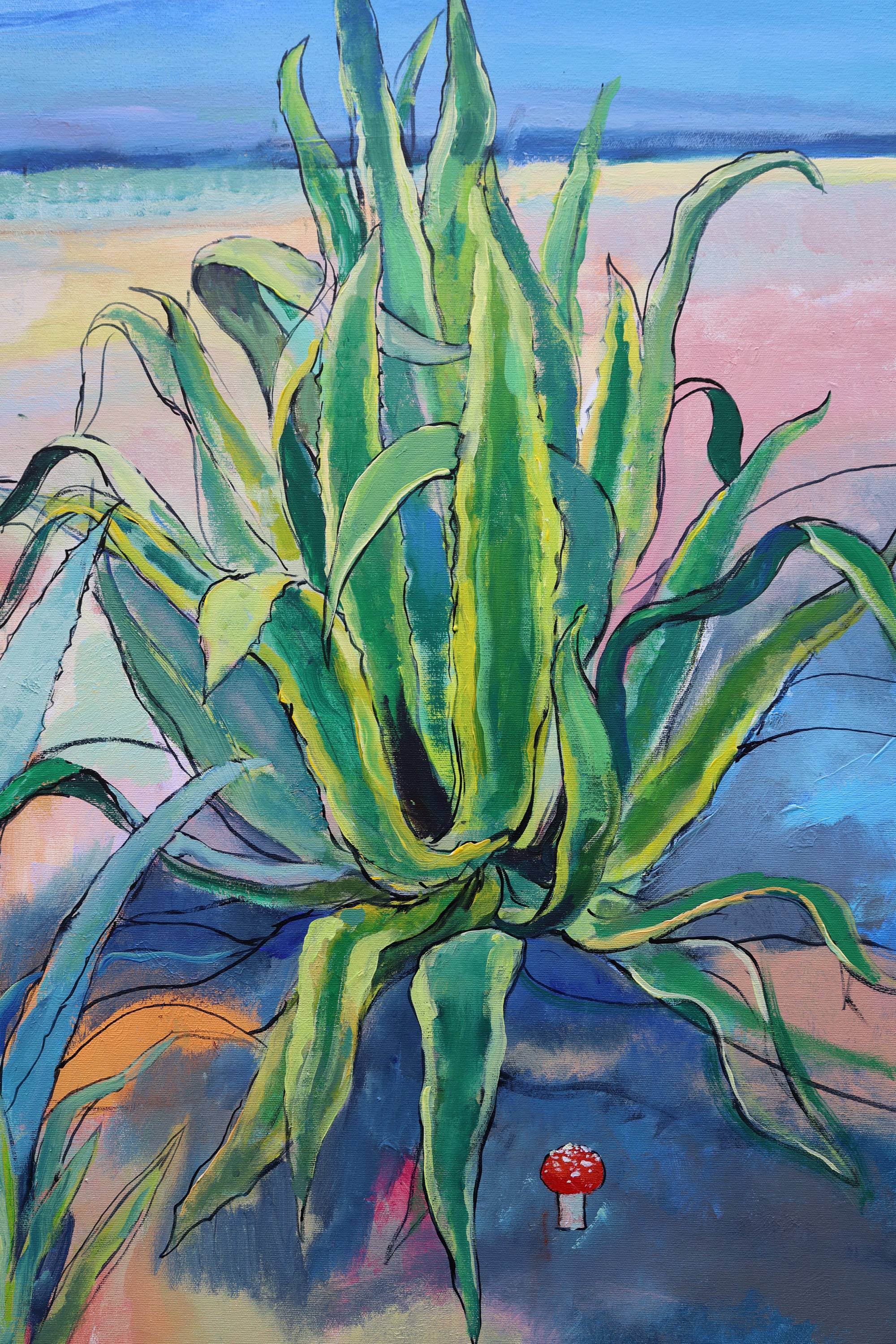 Agave Impressionistic Painting Artem Andreichuk - Subjektiv.art
