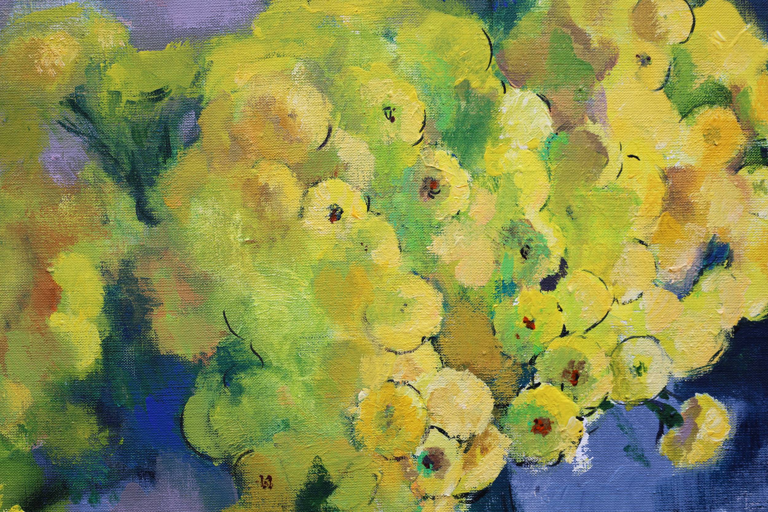 Chrysanthemums Impressionistic Painting Artem Andreichuk - Subjektiv.art