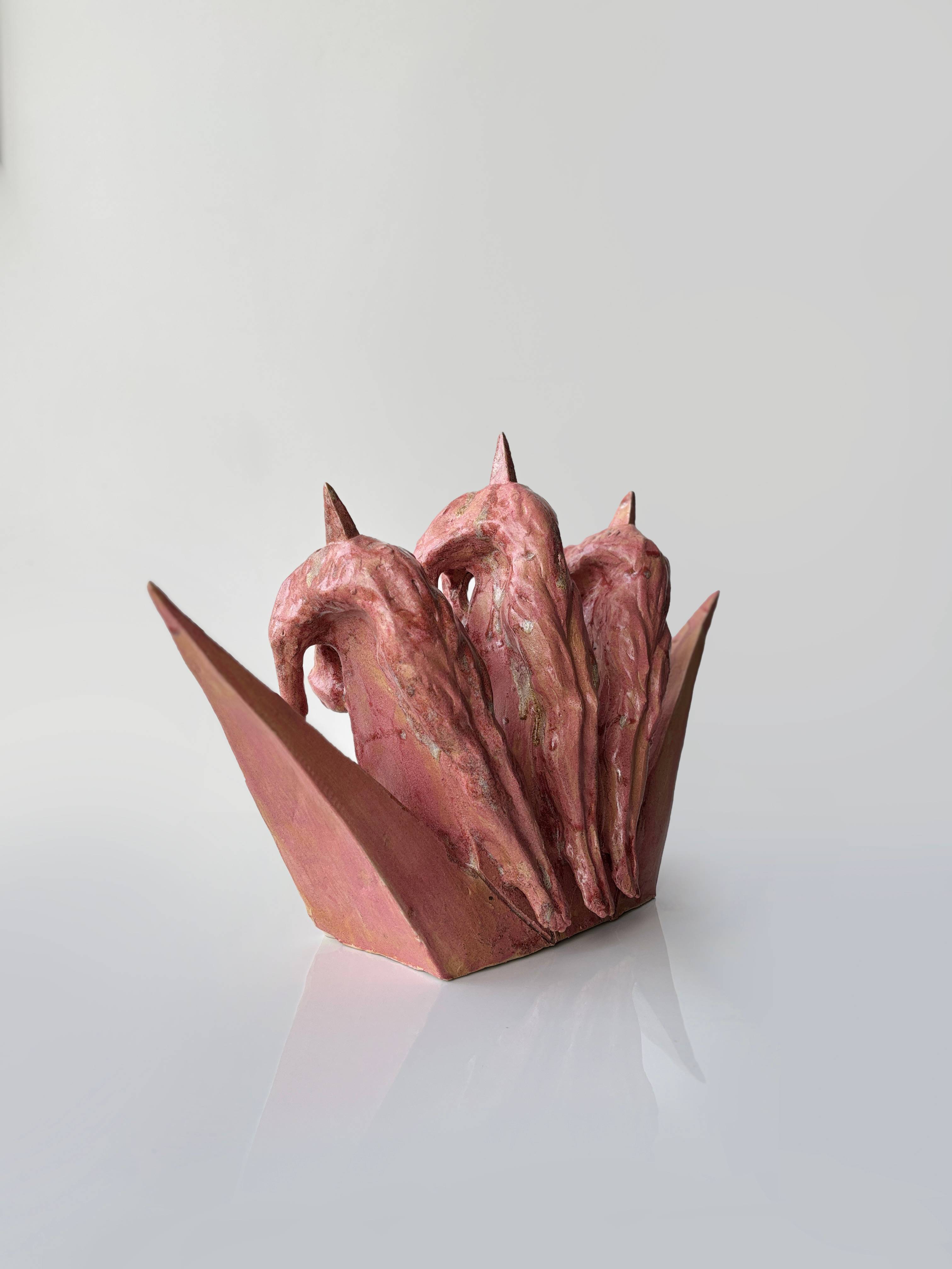 Crown Surrealistic Sculpture Vitalii Krasutskyi - Subjektiv.art