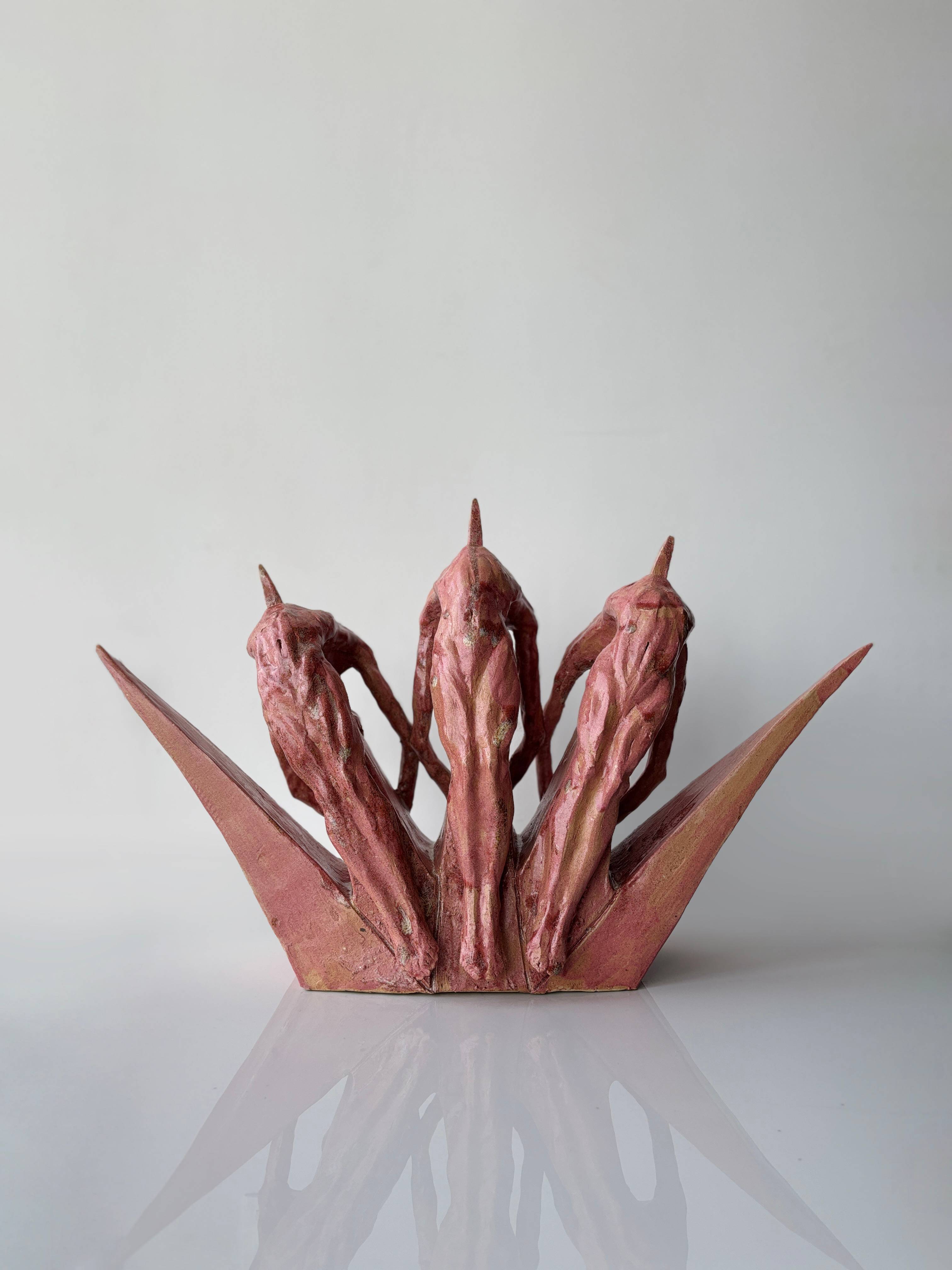 Crown Surrealistic Sculpture Vitalii Krasutskyi - Subjektiv.art