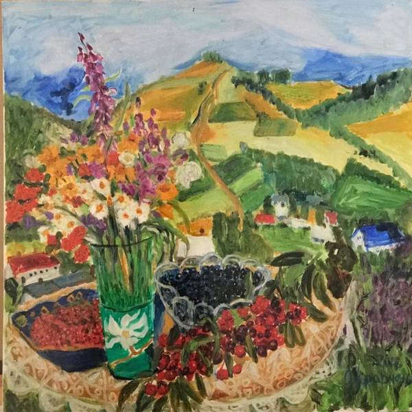 The Gifts of The Mountains Fine Art Painting Olga Kravchenko - Subjektiv.art