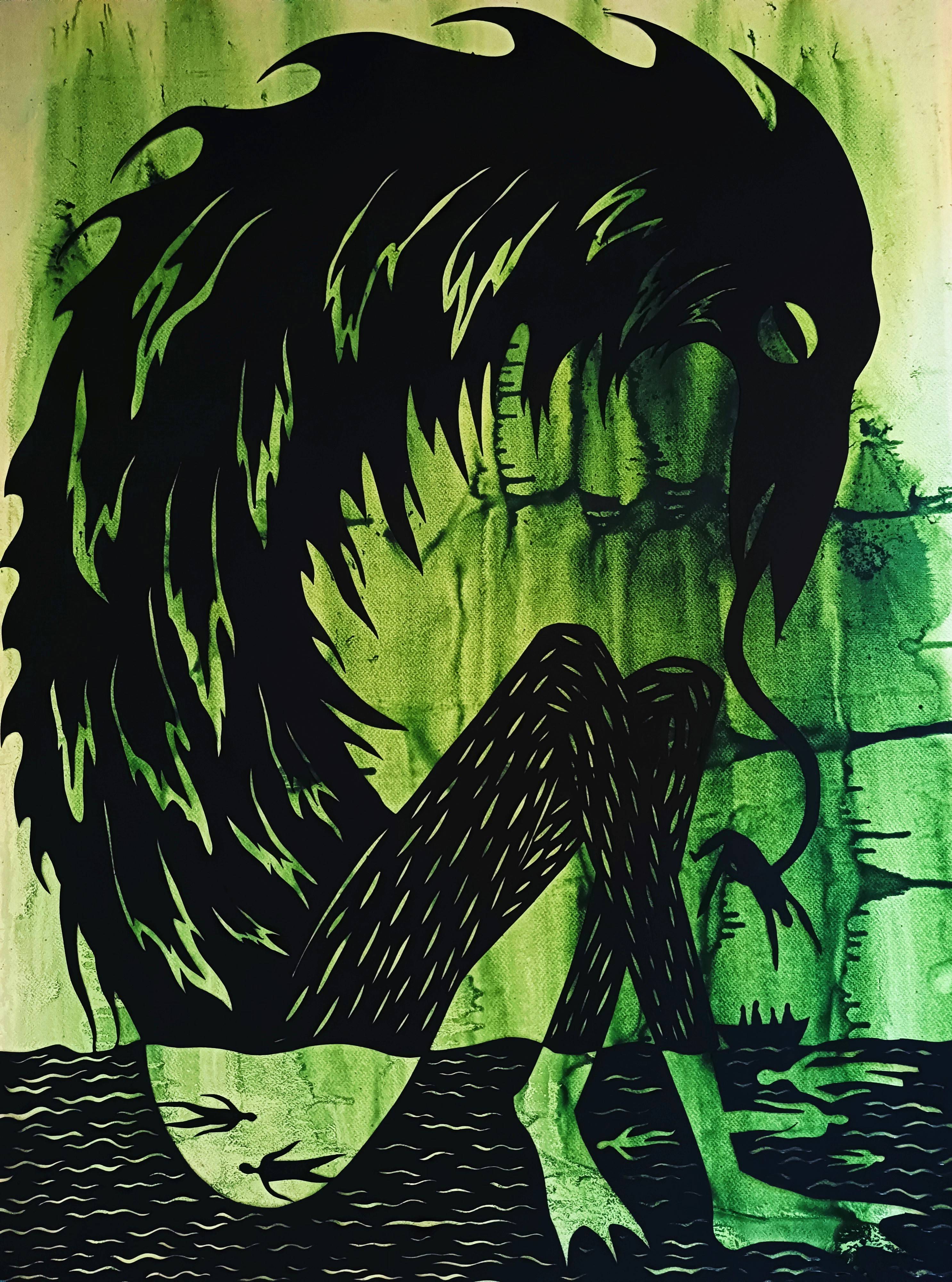 Kelpy Unspecified Mixed media Liubov Datchenko - Subjektiv.art