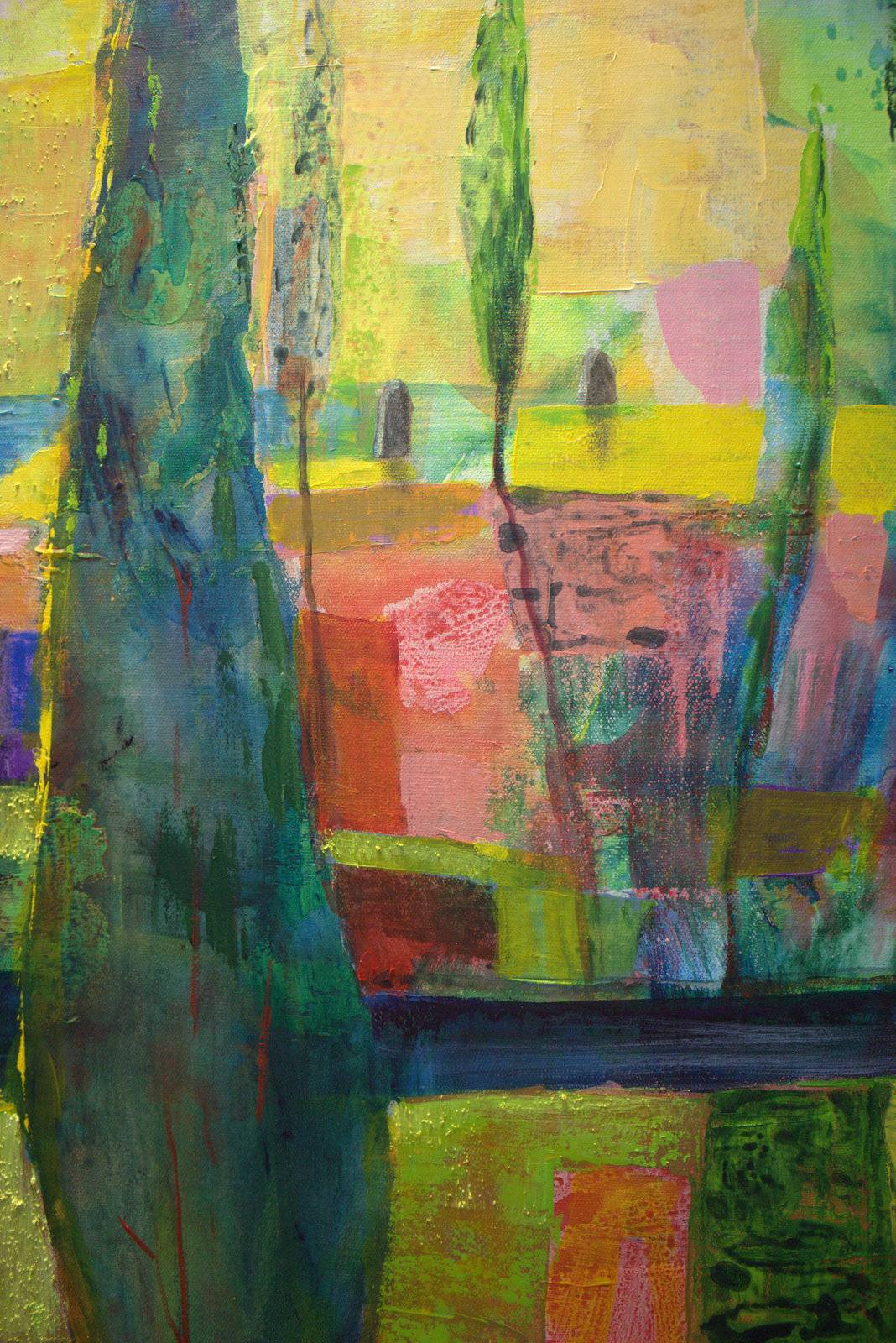 les soirs de pleine lune, nous admirions le paysage chanter des Alléluias. Fine Art Painting francois page - Subjektiv.art