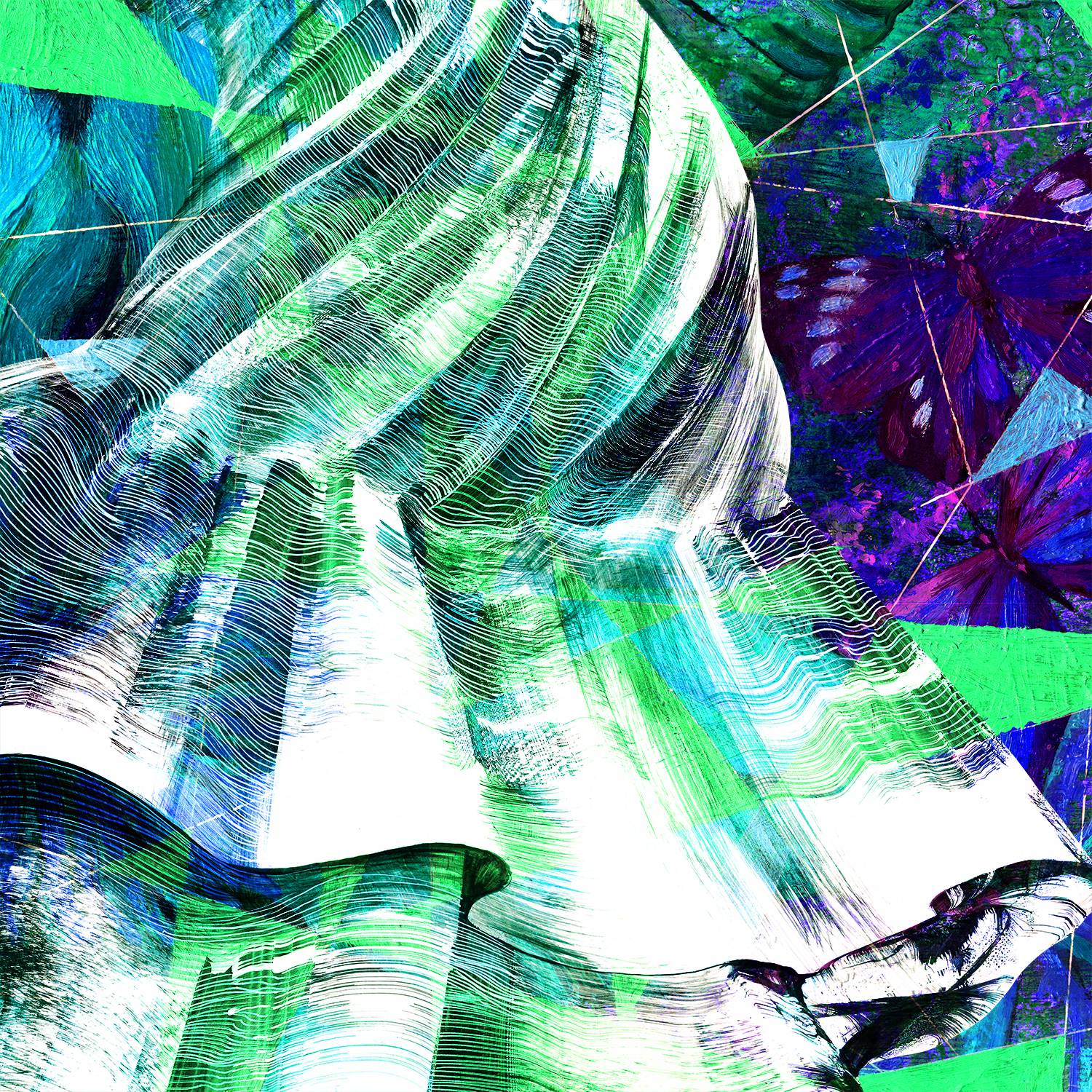 Praise to the unconquered Collage Prints Lana Korolievskaia - Subjektiv.art