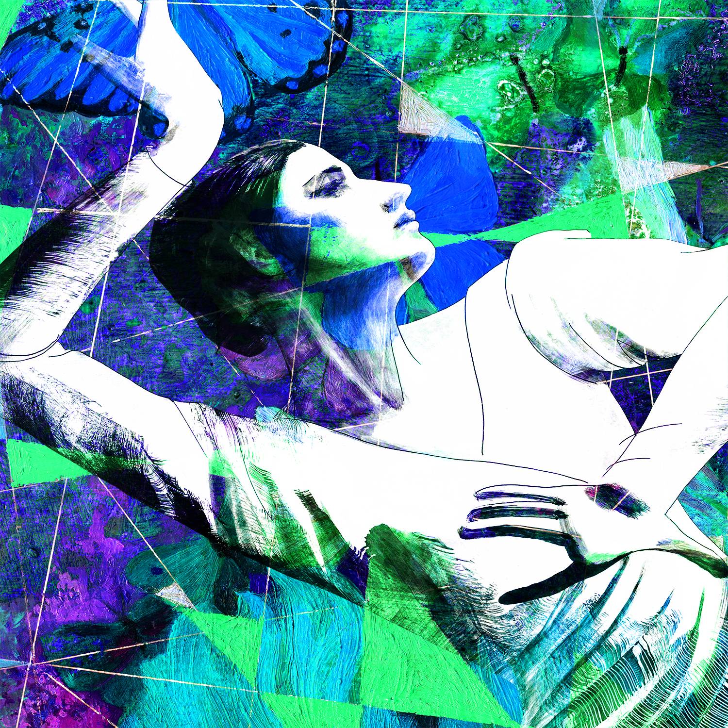 Praise to the unconquered Collage Prints Lana Korolievskaia - Subjektiv.art