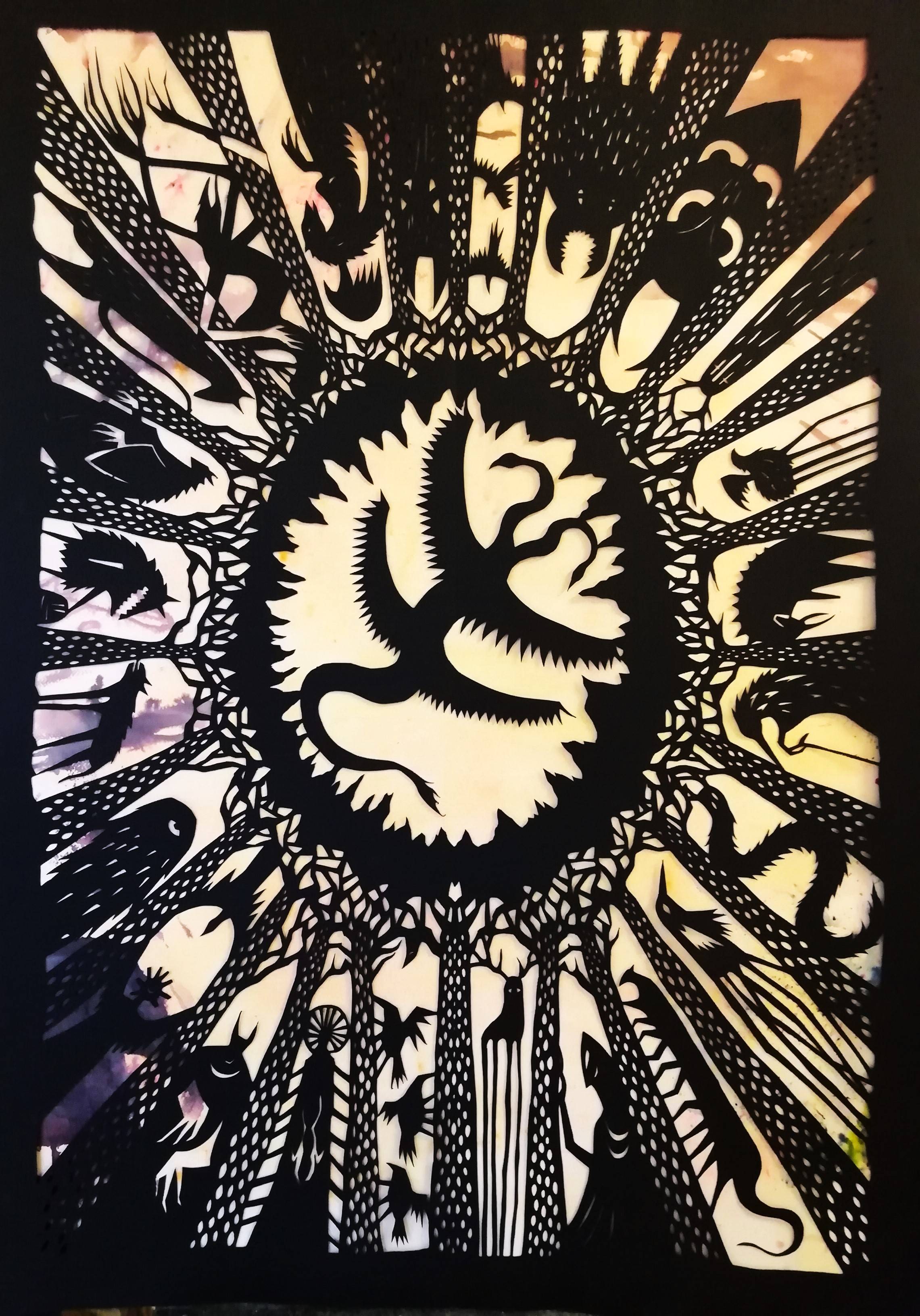 Aspid Unspecified Mixed media Liubov Datchenko - Subjektiv.art