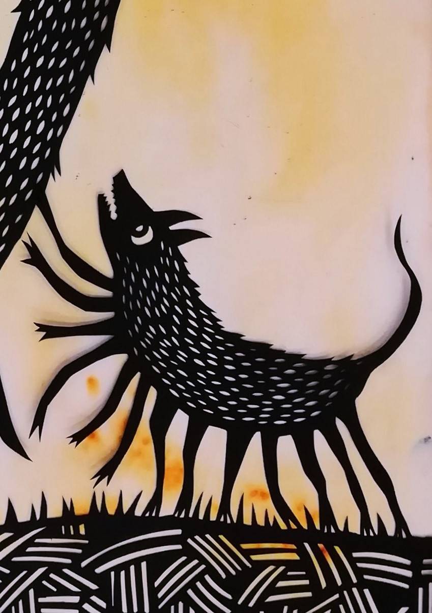 The Devil  Unspecified Mixed media Liubov Datchenko - Subjektiv.art