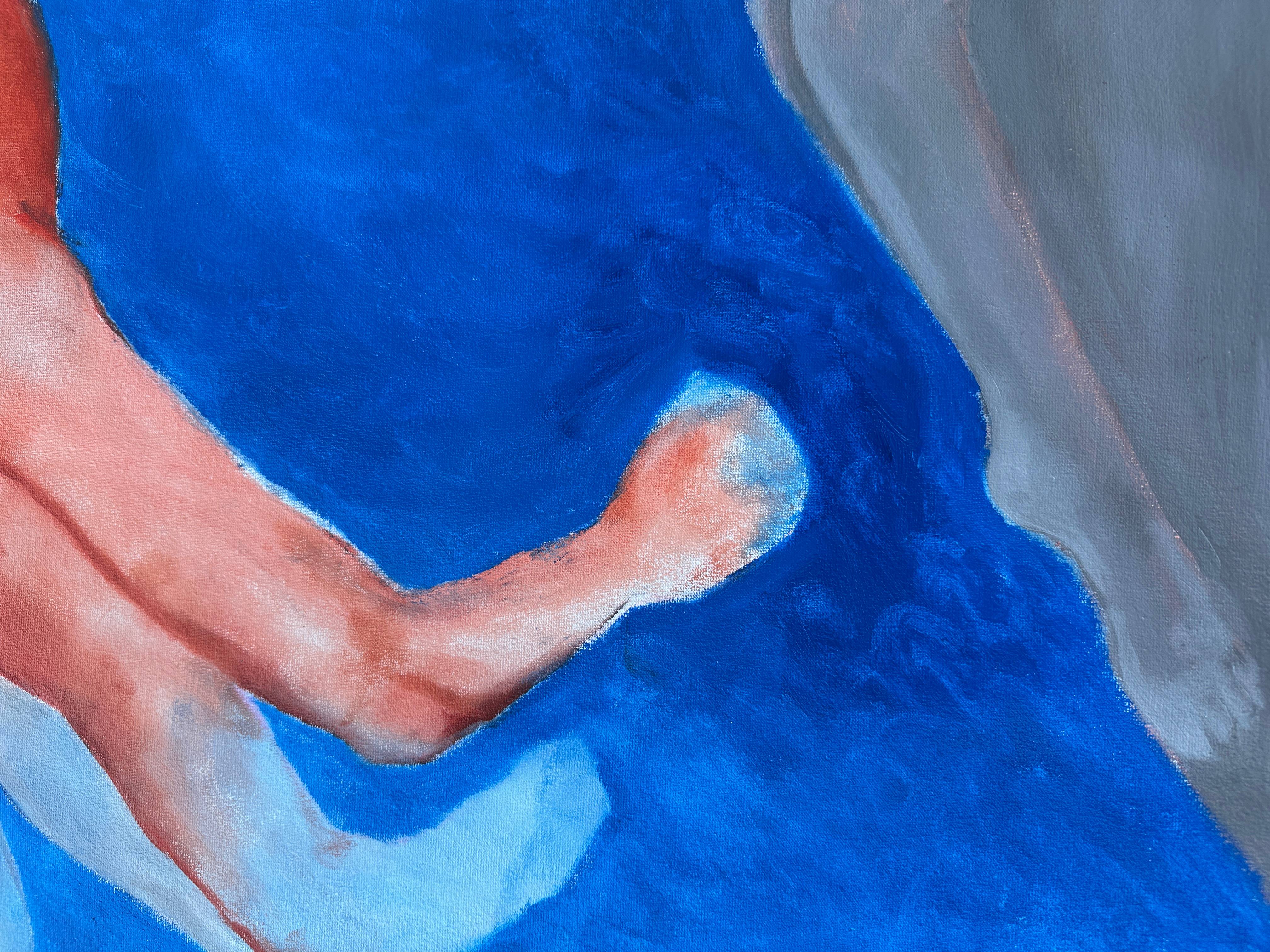 A midday dream after thinking about the apocalypse Surrealistic Painting Liliya Nebera - Subjektiv.art