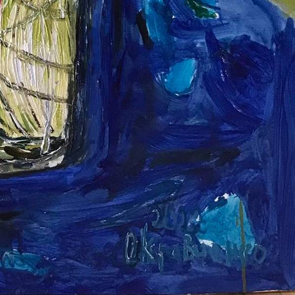 Snowdrops Fine Art Painting Olga Kravchenko - Subjektiv.art