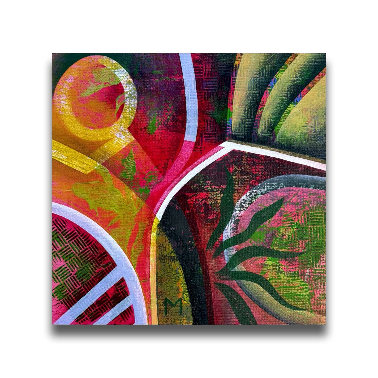 Abstract and non-figurative