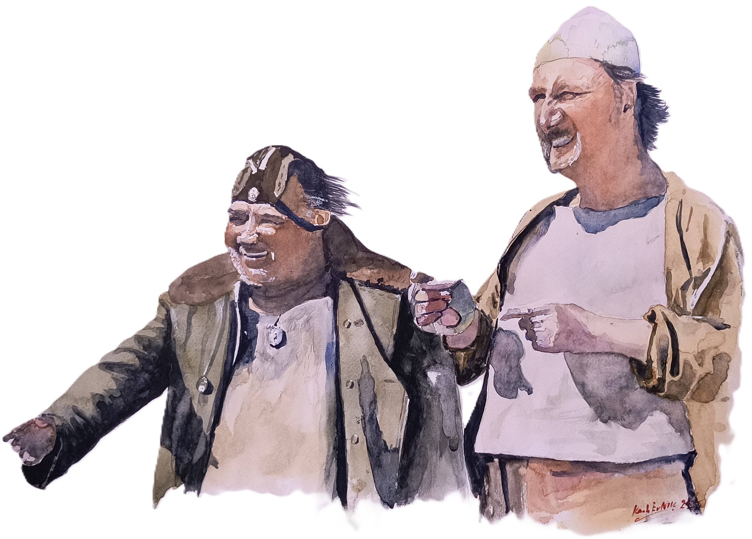 Kin-Dza-Dza Impressionistic Painting Eugene Kachan - Subjektiv.art