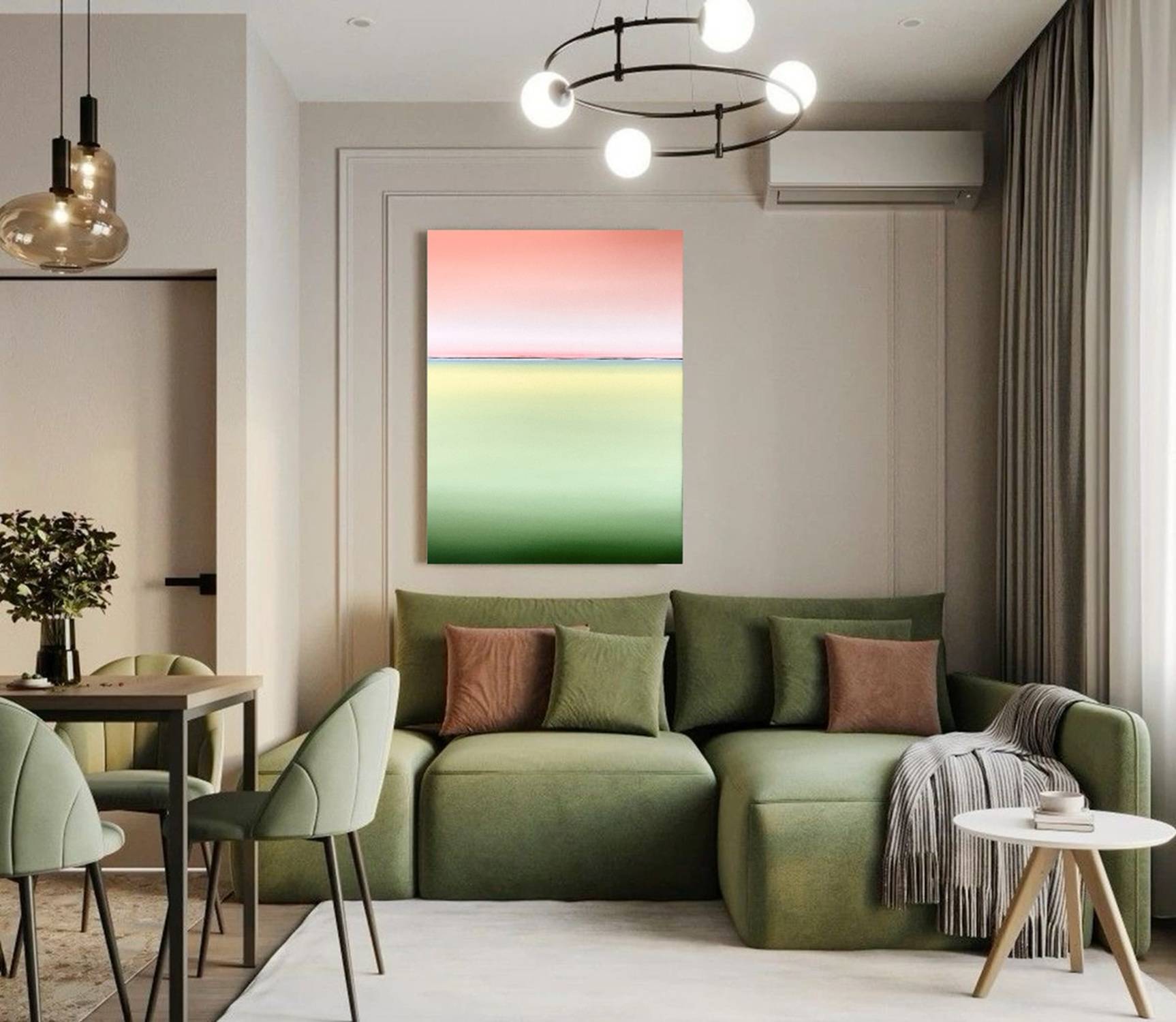 Horizon of Emotions #123 Modern Painting Larissa Uvarova - Subjektiv.art