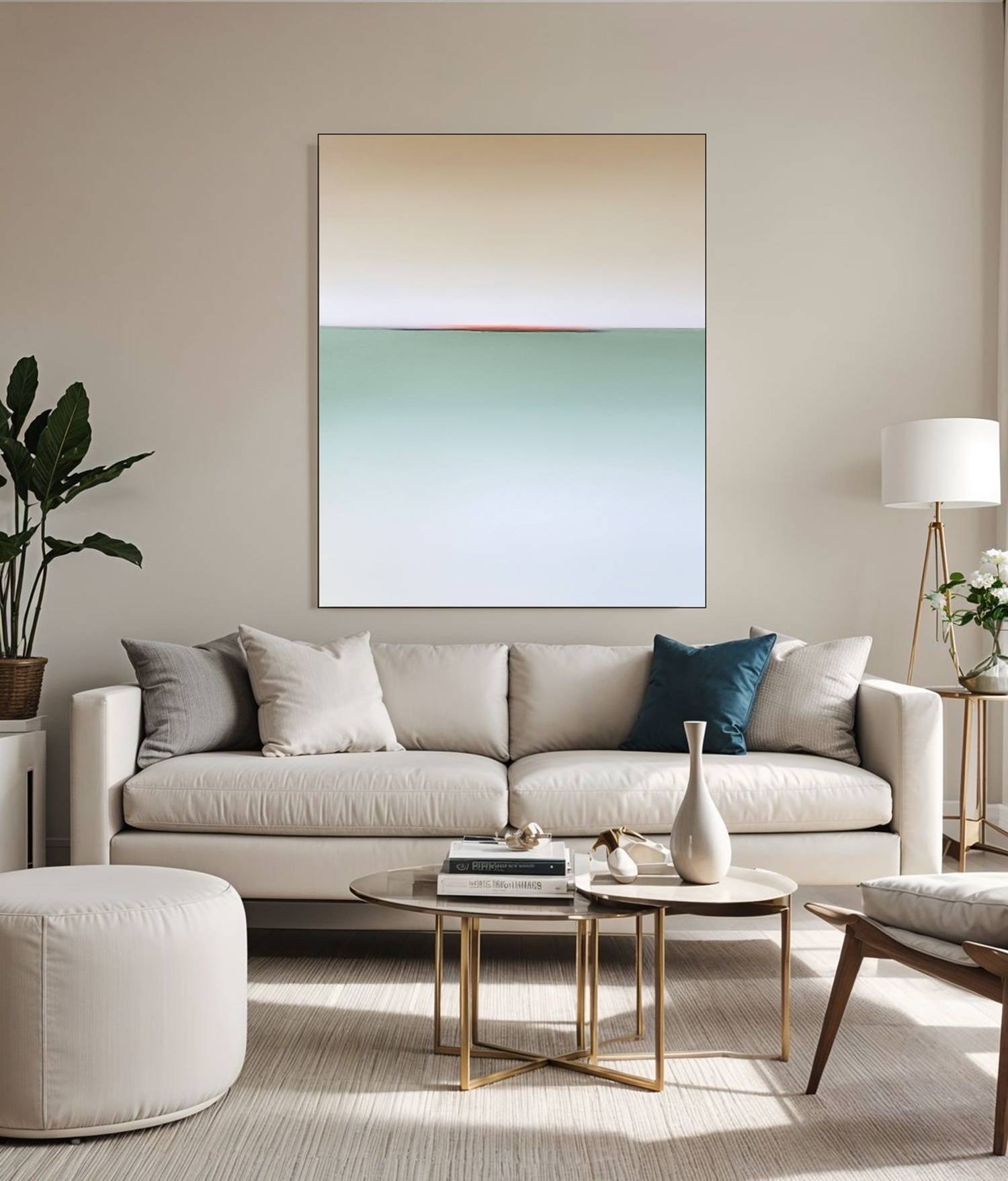 Horizon of Emotions: DEEP INSIDE #118 Modern Painting Larissa Uvarova - Subjektiv.art