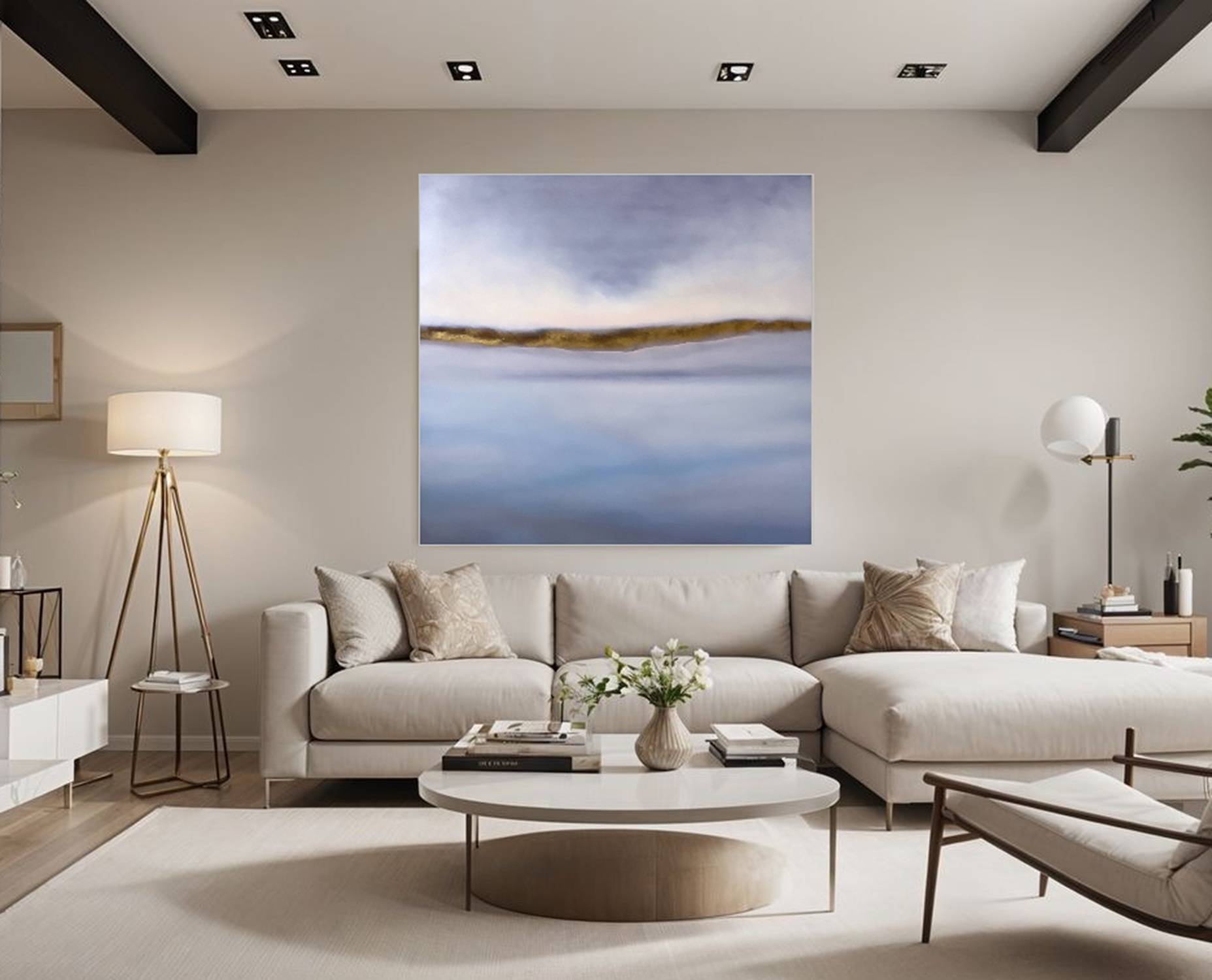 Horizon of Emotions: DEEP INSIDE #10 Modern Painting Larissa Uvarova - Subjektiv.art