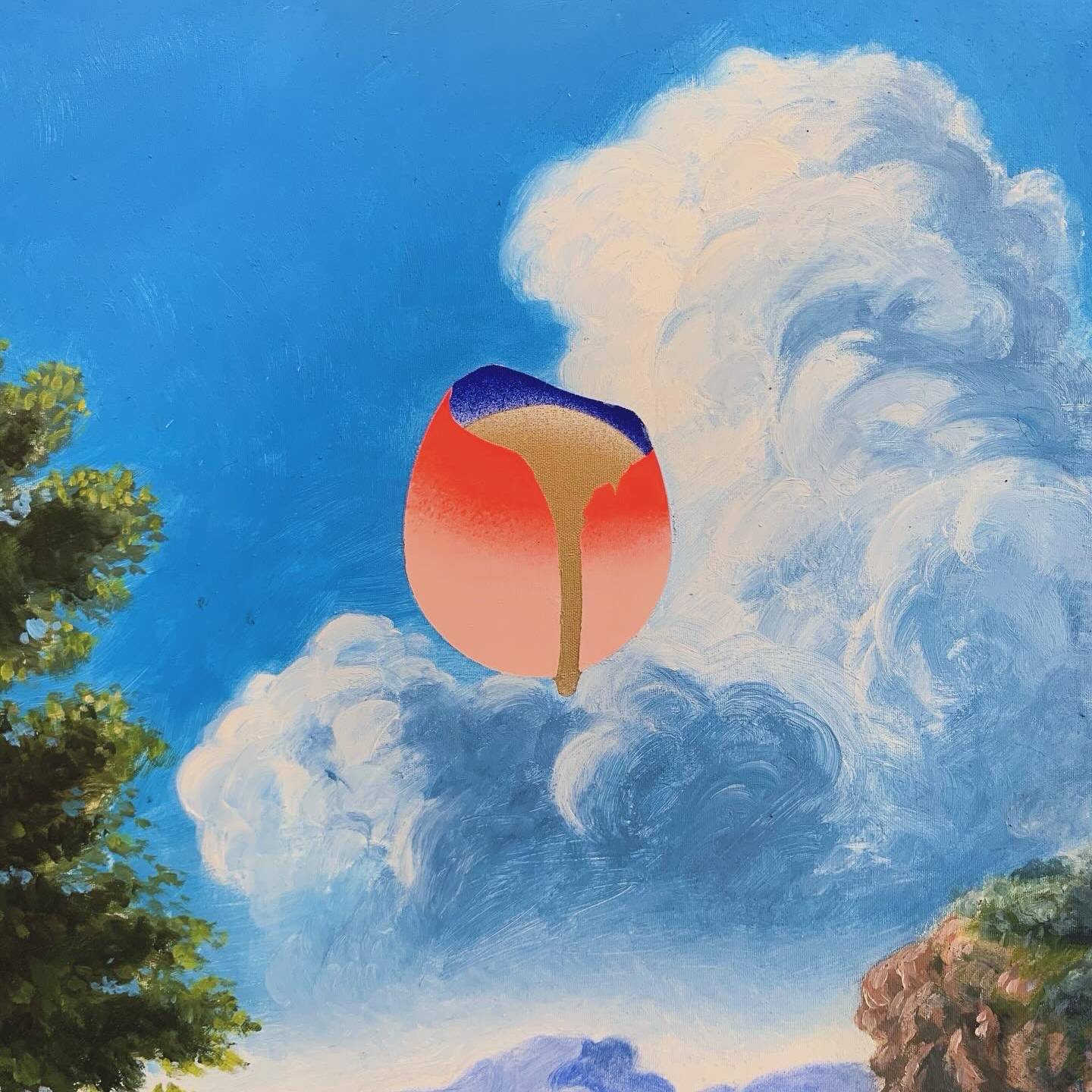 Citrinitas Surrealistic Painting Li B Edmond - Subjektiv.art