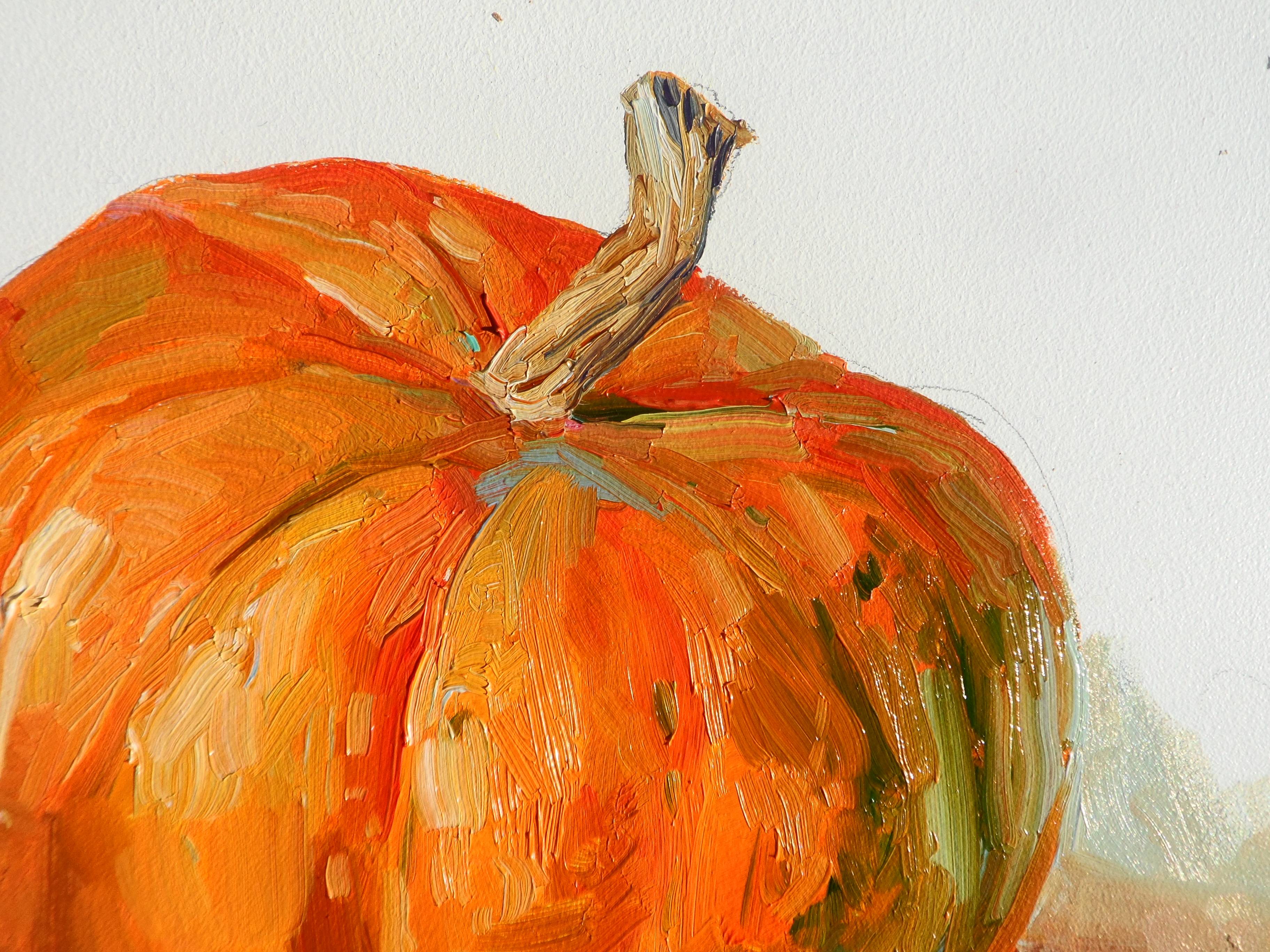 " Pumpkin " Impressionistic Painting Yehor Dulin - Subjektiv.art