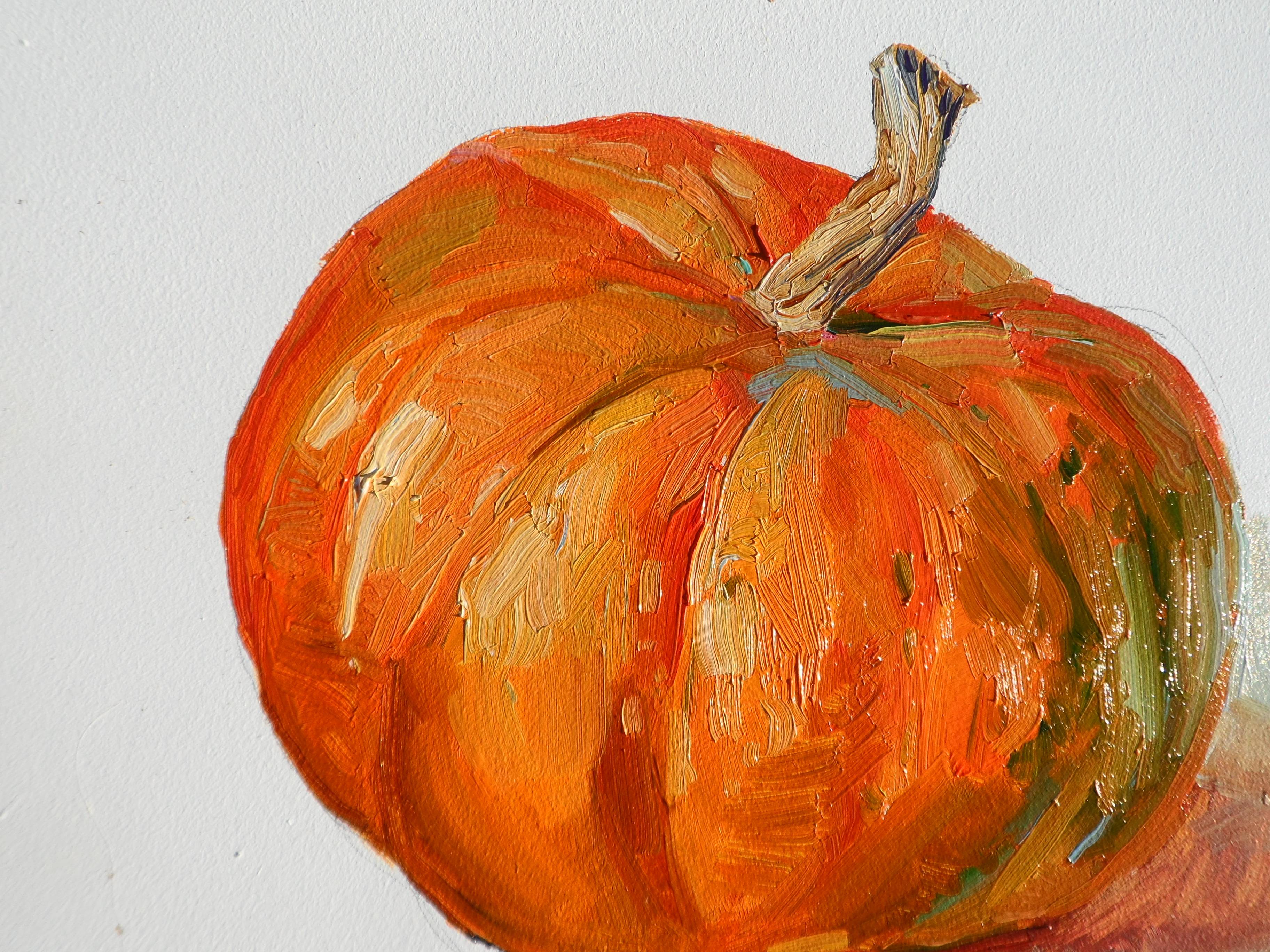 " Pumpkin " Impressionistic Painting Yehor Dulin - Subjektiv.art