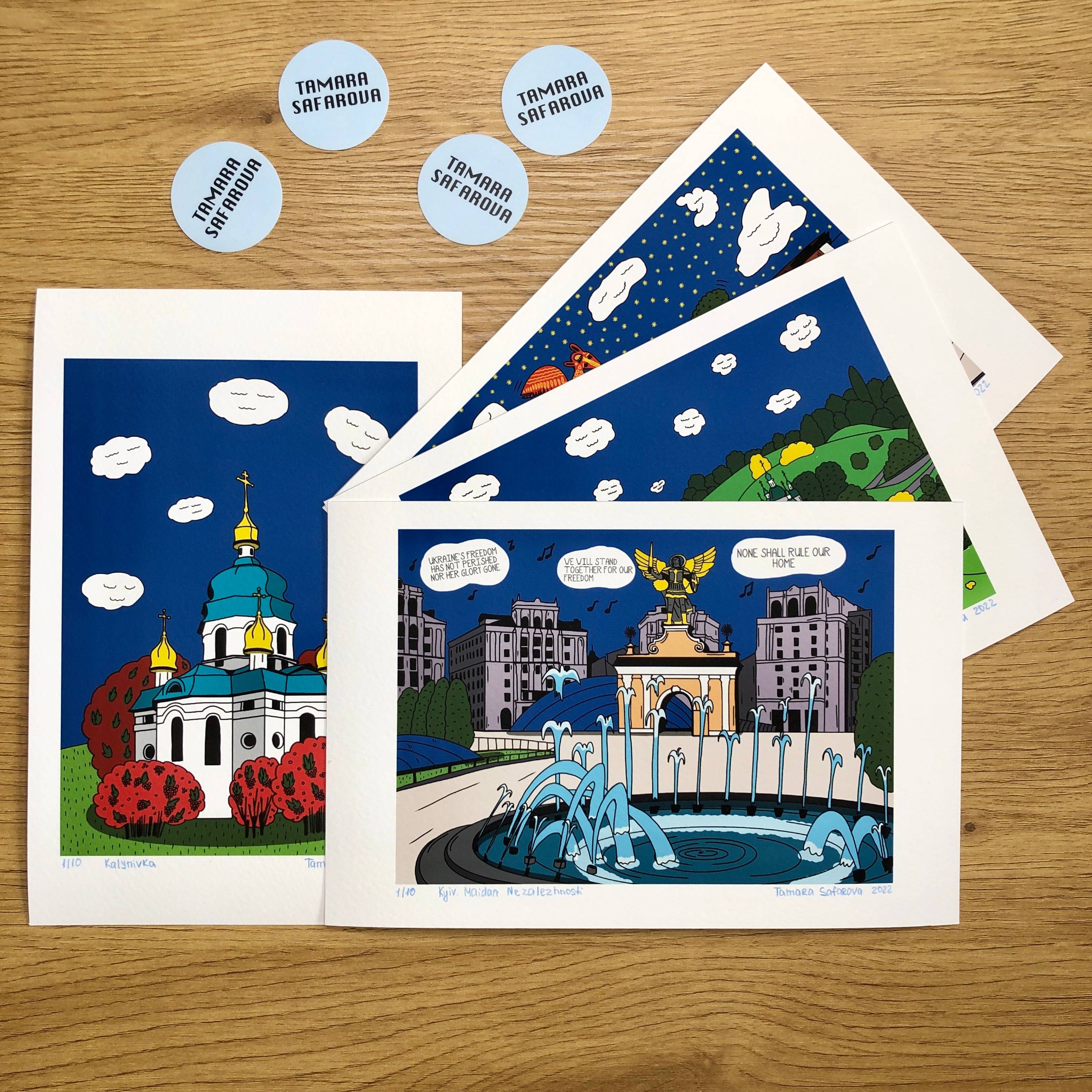 Mykolaiv Naive Prints Tamara Safarova - Subjektiv.art