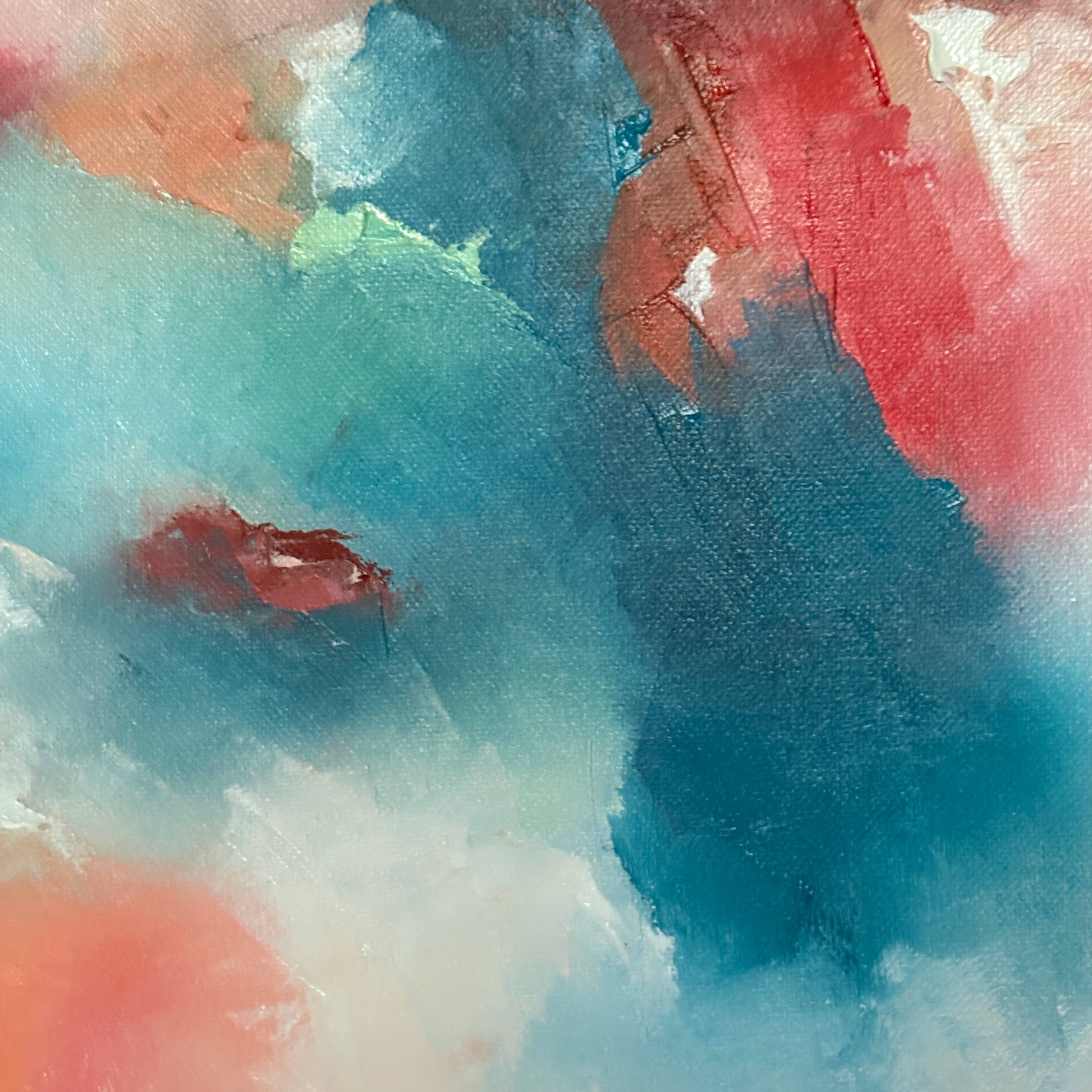 Vibration Abstract Painting sandrine HIRSON - Subjektiv.art