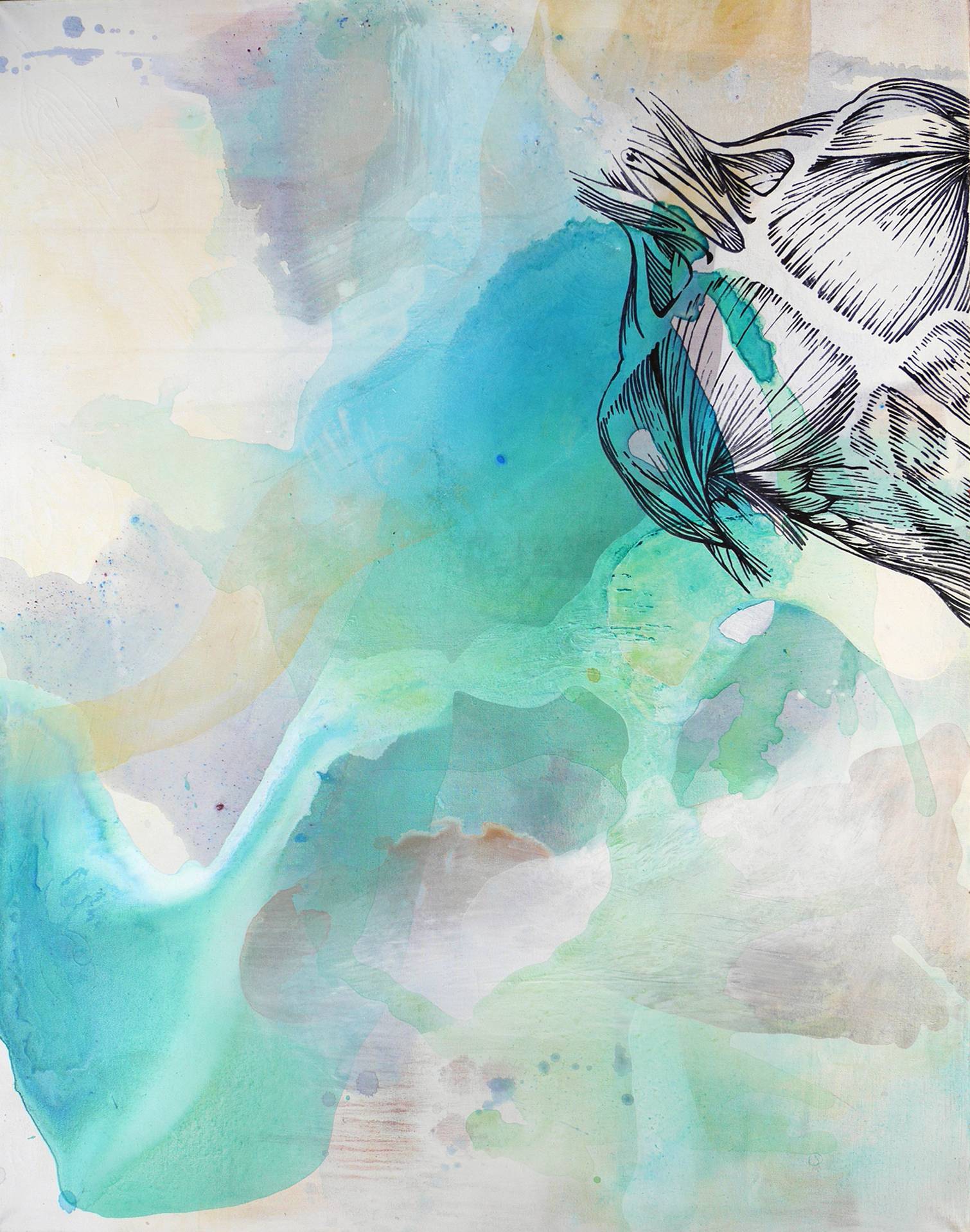 Abstract and non-figurative