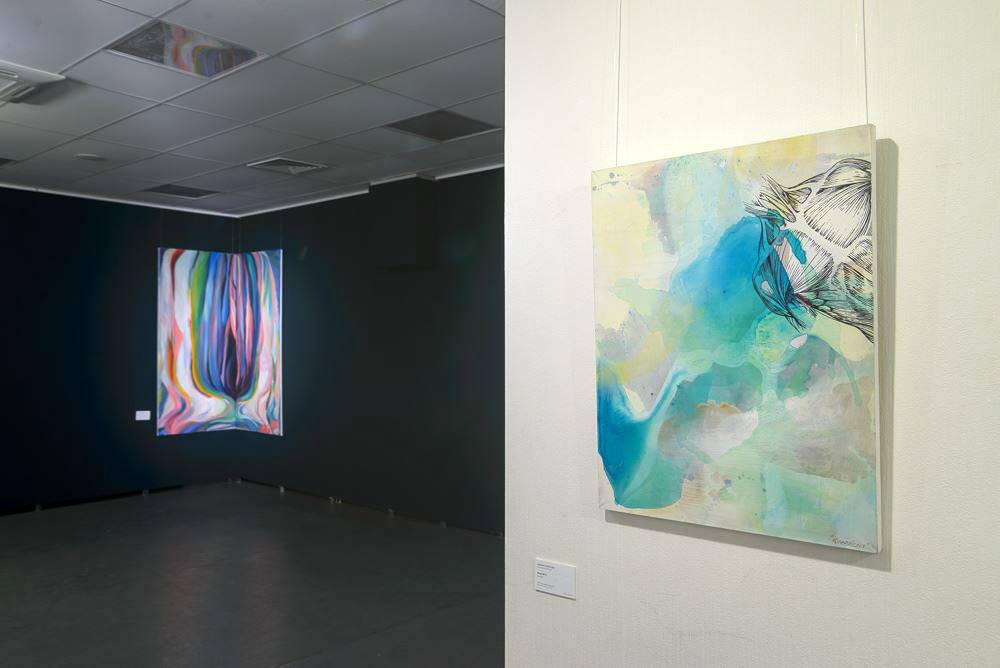 Flesh #7 Abstract Painting Alena Kuznetsova - Subjektiv.art