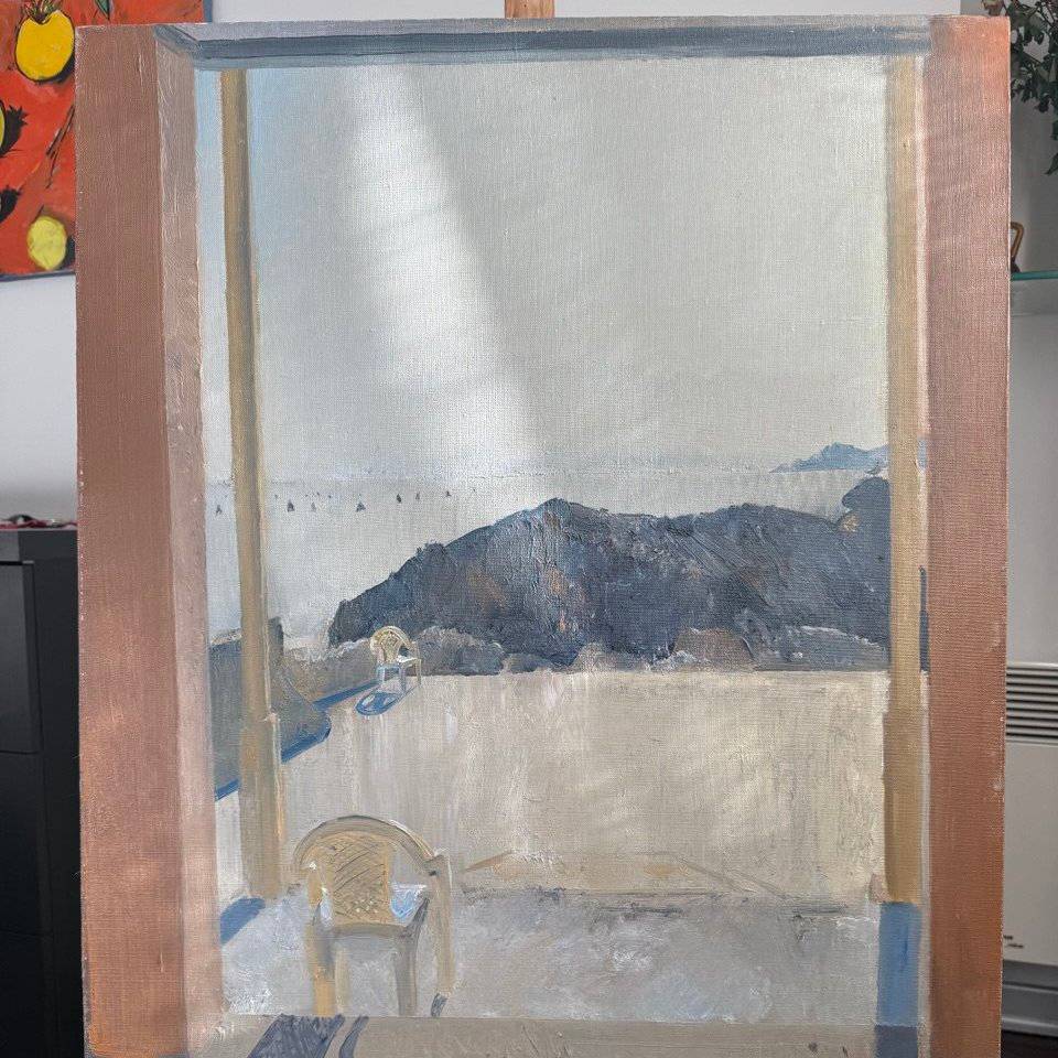 Black Sea Impressionistic Painting Andrii Dudchenko - Subjektiv.art