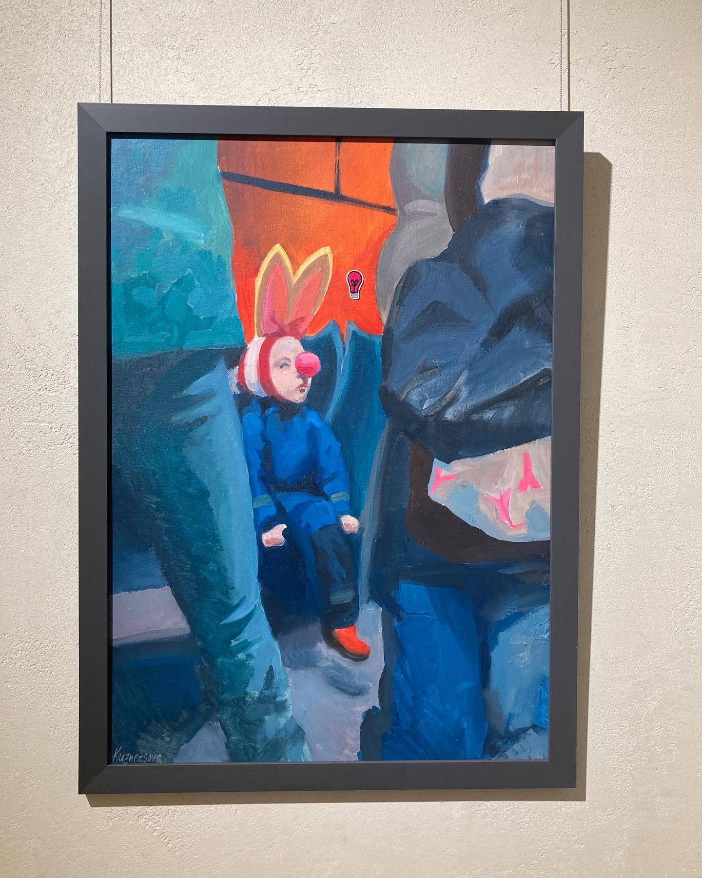 Bunny (Relations with the Image cycle) Unspecified Painting Alena Kuznetsova - Subjektiv.art