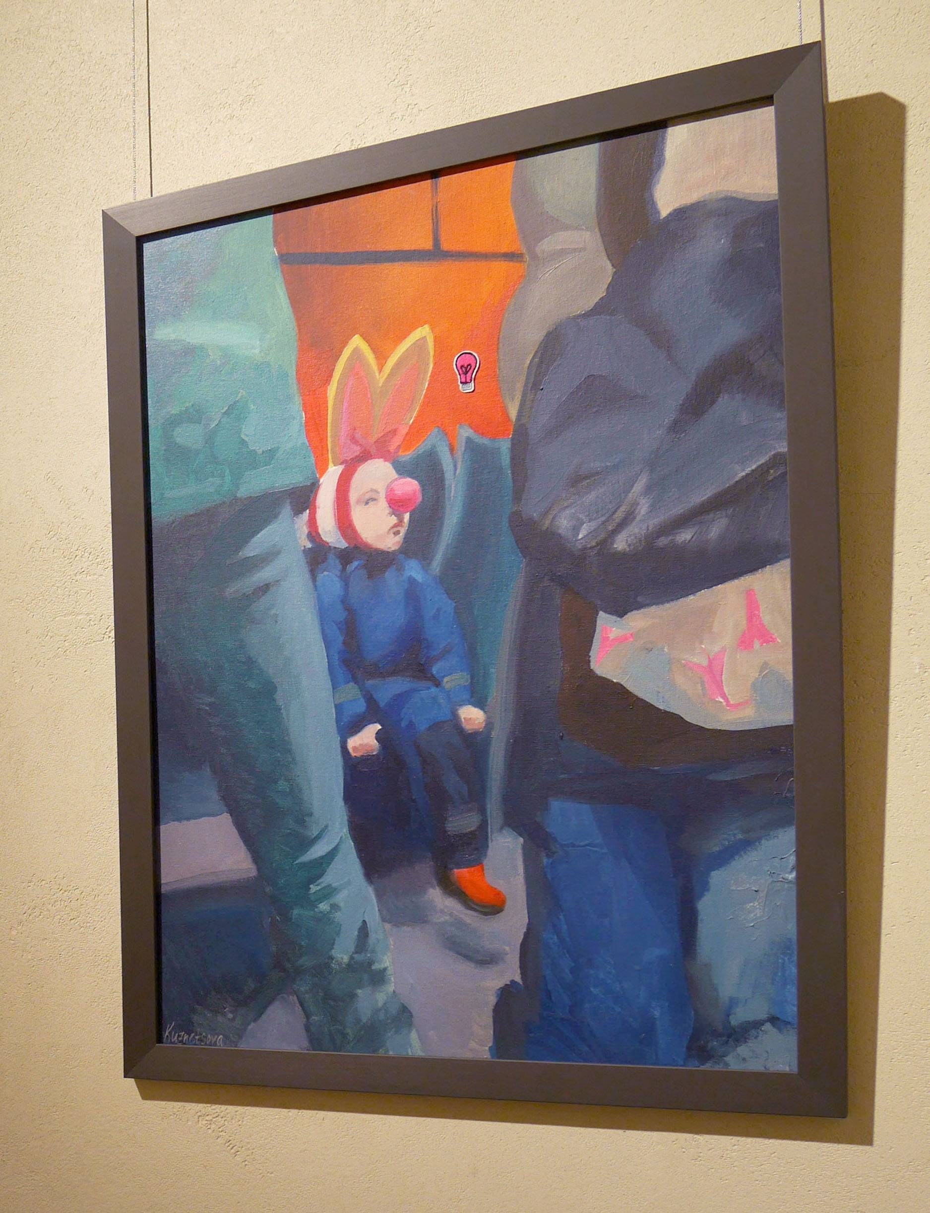 Bunny (Relations with the Image cycle) Unspecified Painting Alena Kuznetsova - Subjektiv.art