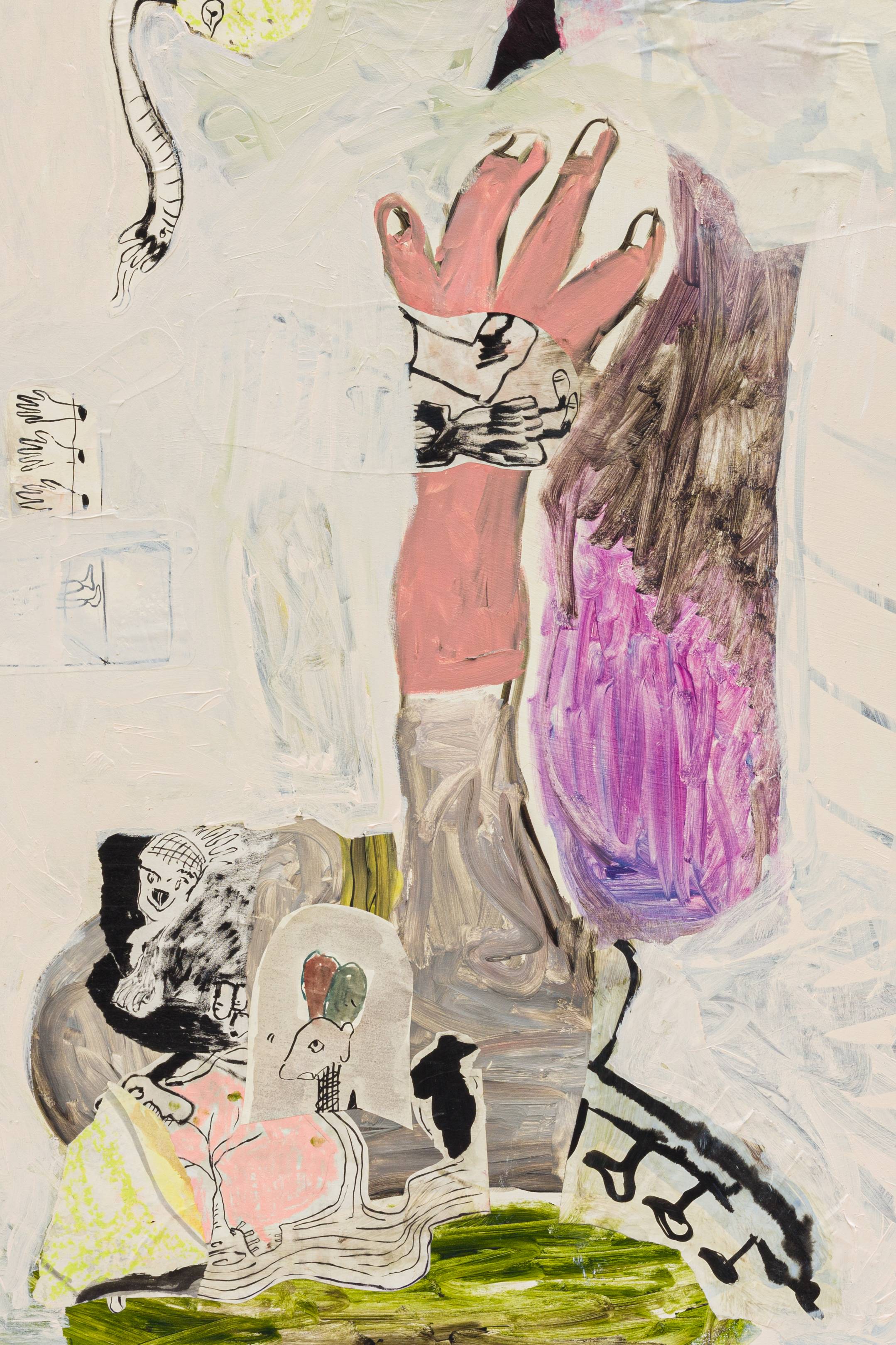 De mão em mão Fine Art Painting Vera Midões - Subjektiv.art