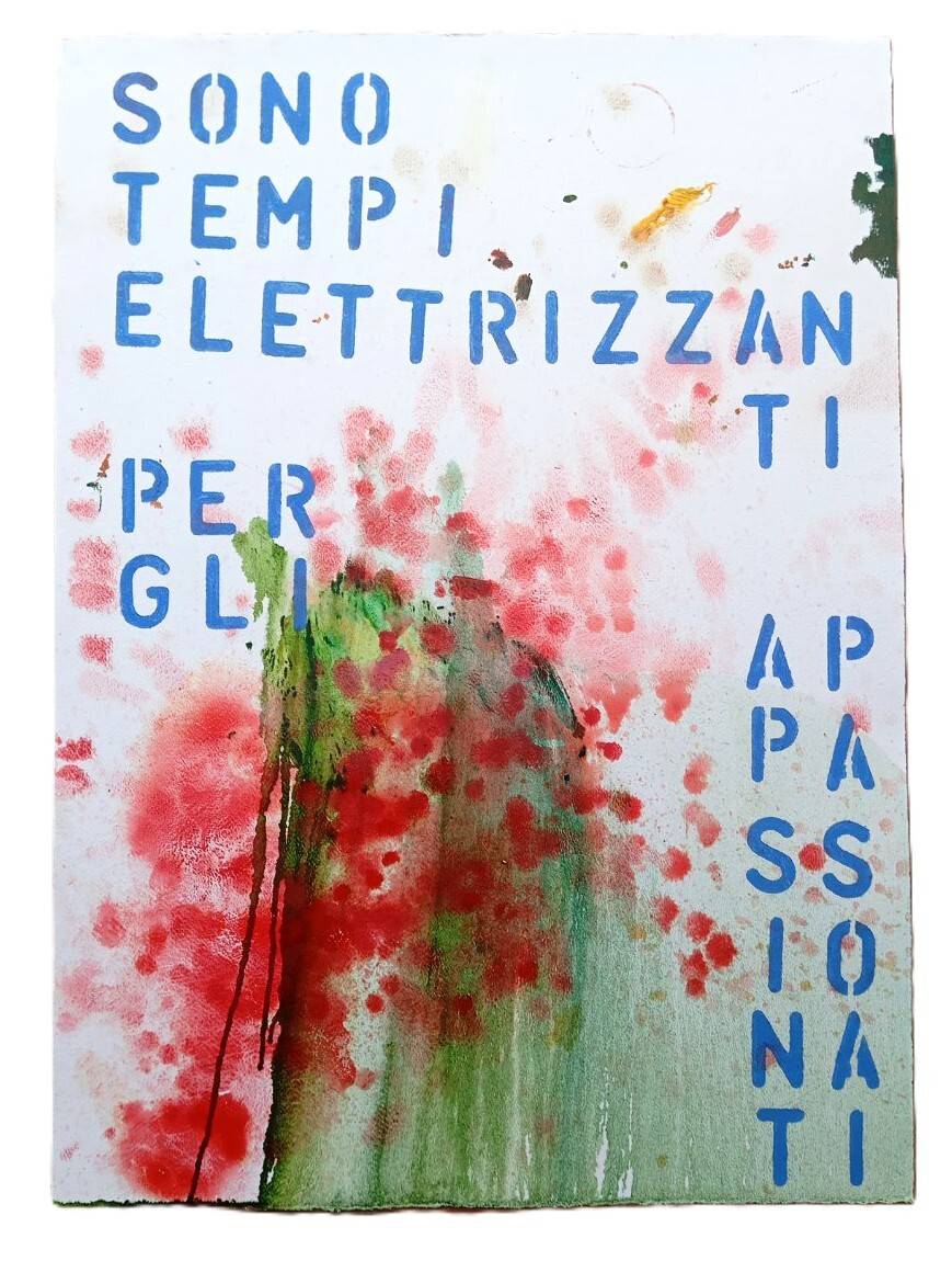 PORTUGUESE BLOOD OF BLUE VELVET Fine Art Mixed media Maria Luisa Capela - Subjektiv.art