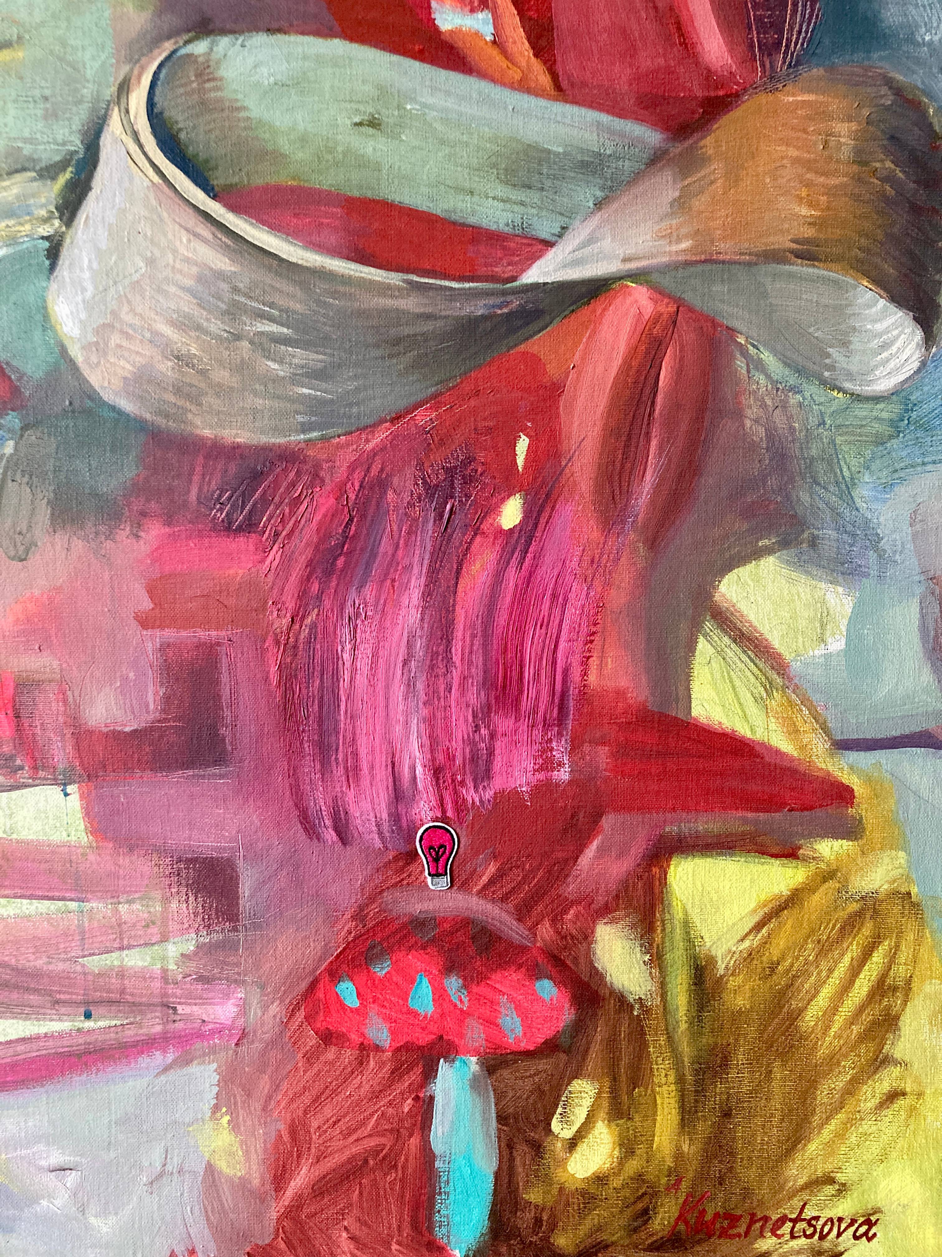 Relations with Image - 1 Abstract Painting Alena Kuznetsova - Subjektiv.art