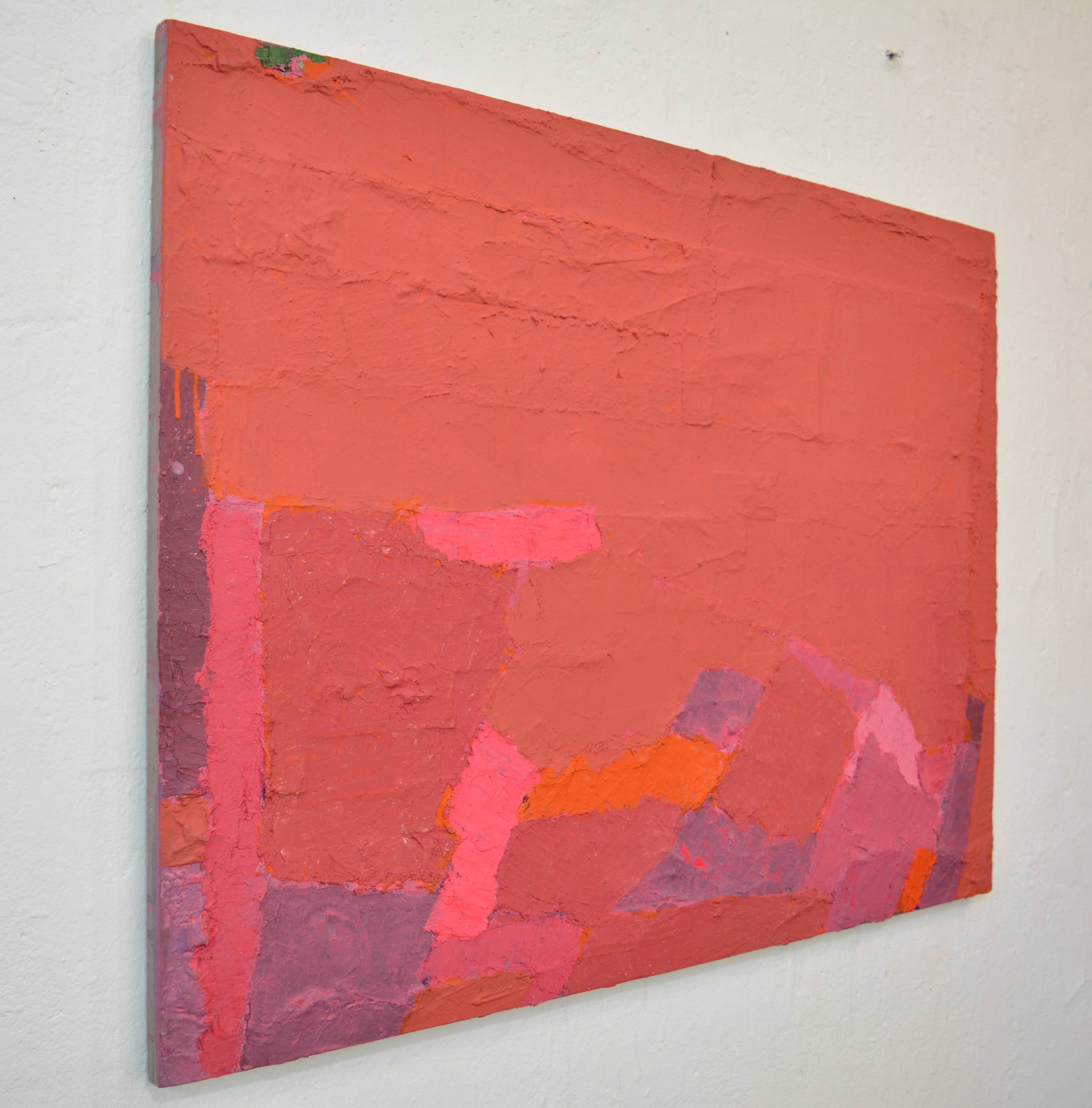 Red #2 Abstract Painting MAKSYM MAZUR - Subjektiv.art