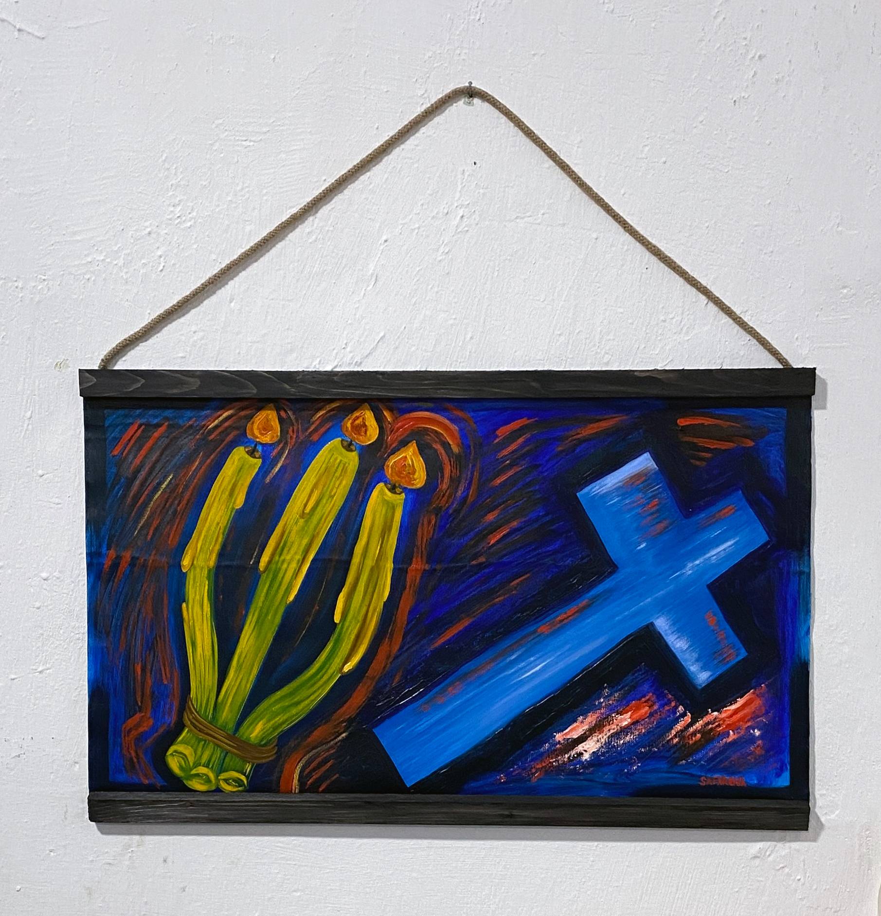 Ordan Expressive and gestural Painting Tamara Safarova - Subjektiv.art