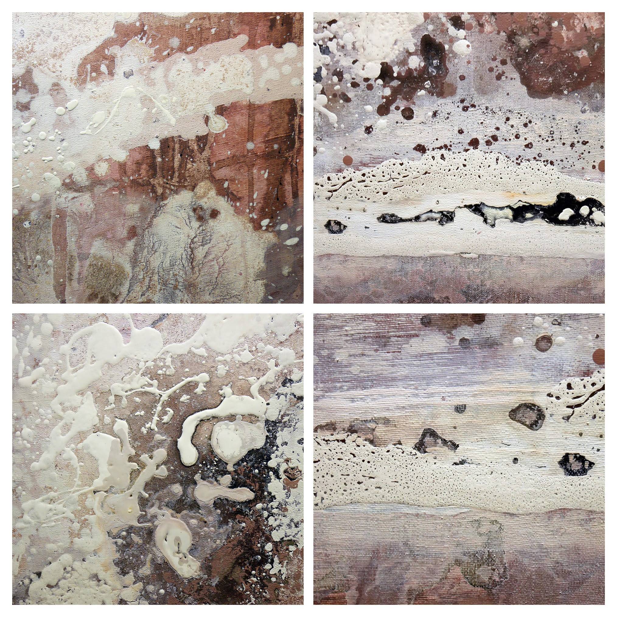 Coffee 1 (Gamma series) Abstract Painting Alena Kuznetsova - Subjektiv.art