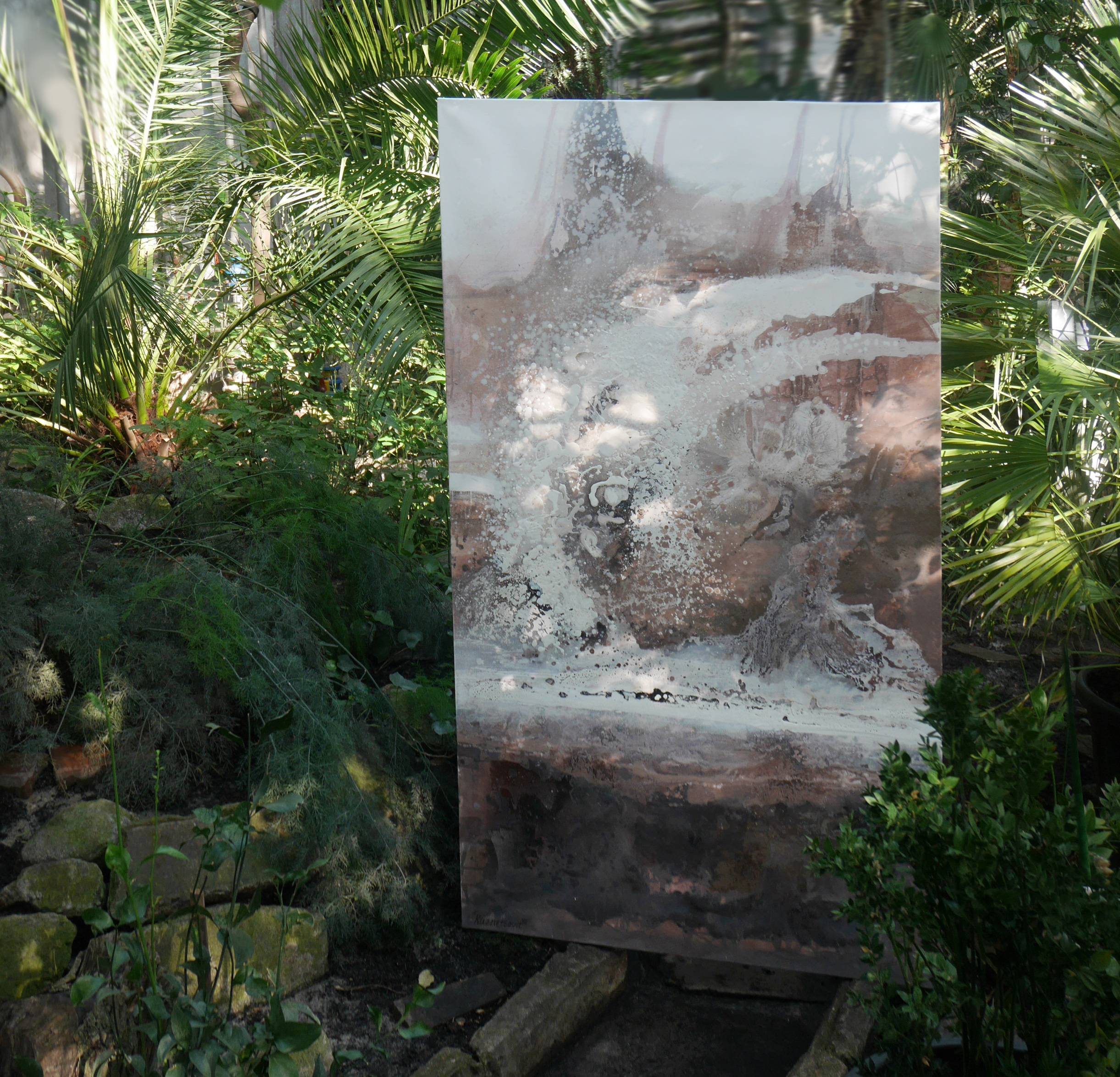 Coffee 1 (Gamma series) Abstract Painting Alena Kuznetsova - Subjektiv.art