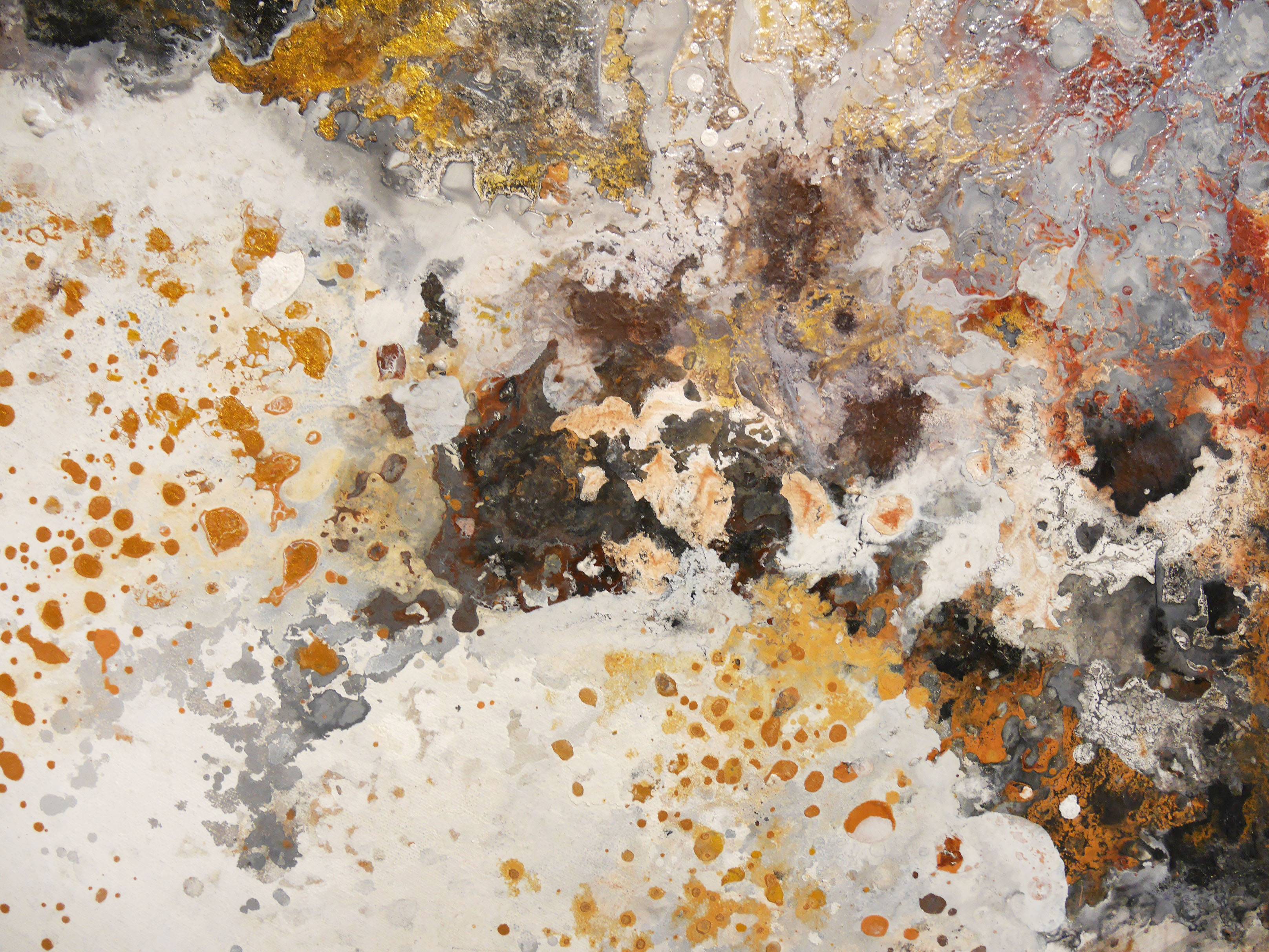 Moon 1 (Gamma series) Abstract Painting Alena Kuznetsova - Subjektiv.art