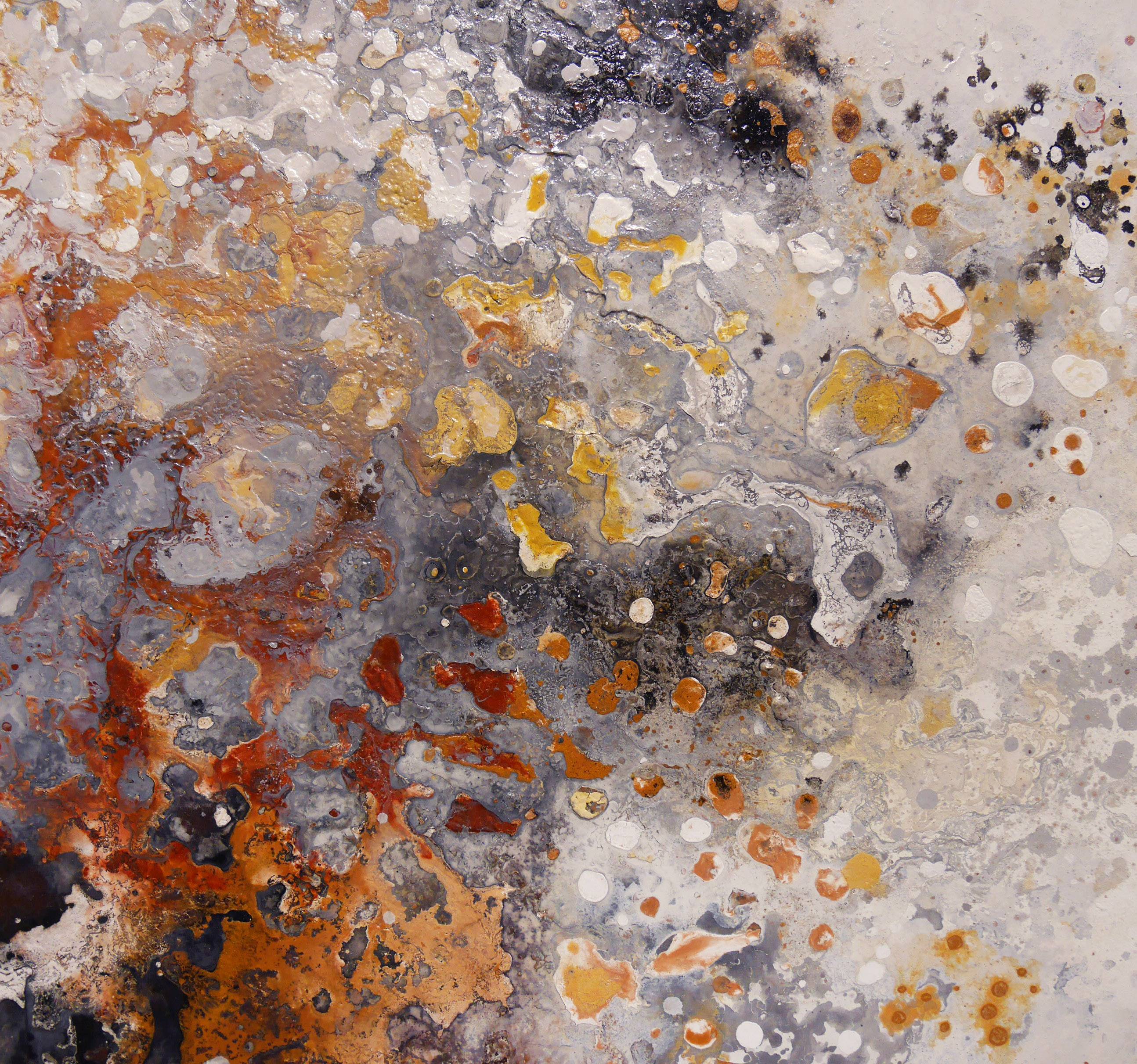 Moon 1 (Gamma series) Abstract Painting Alena Kuznetsova - Subjektiv.art