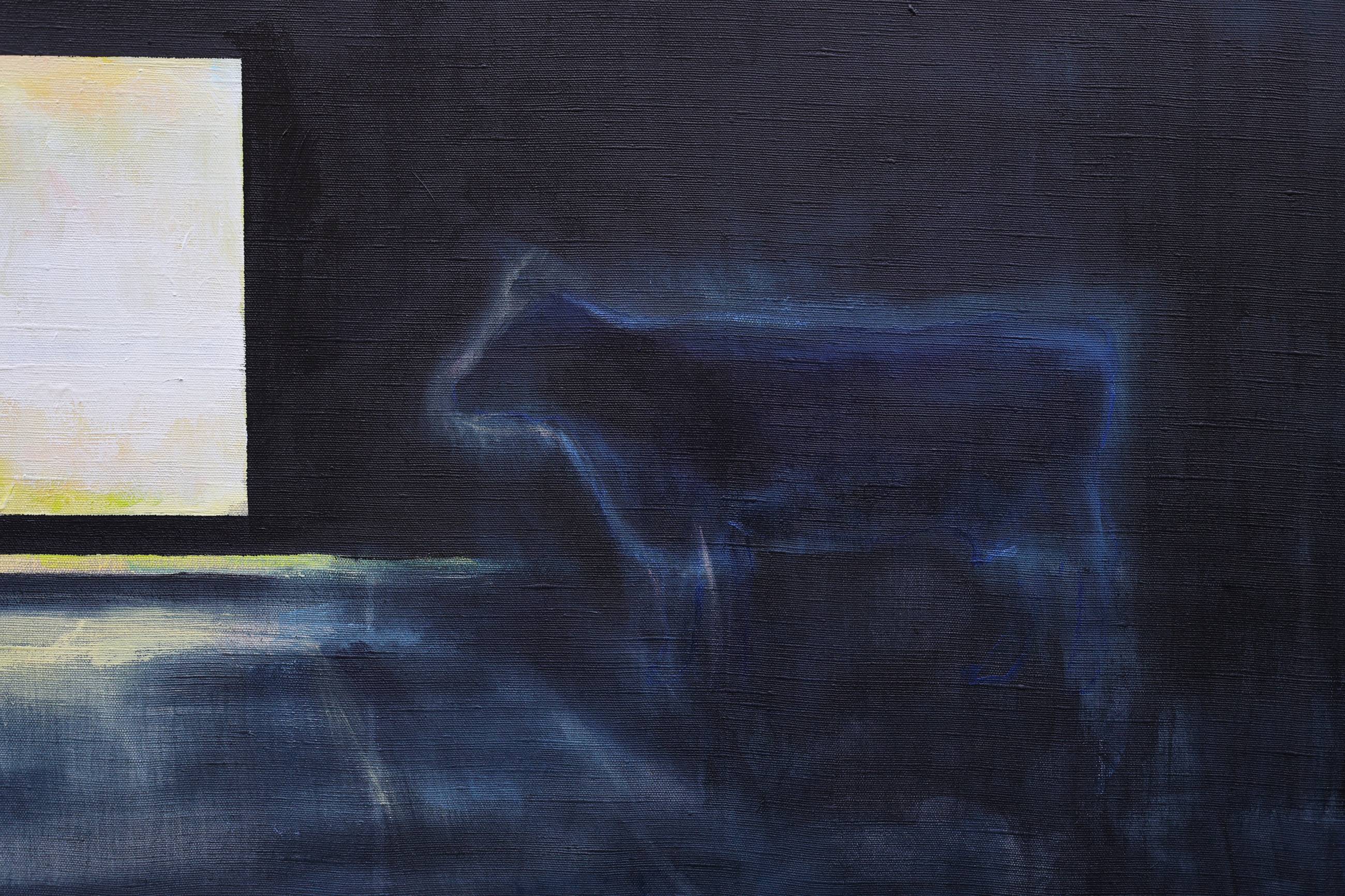 Ghost Town Modern Painting Artem Andreichuk - Subjektiv.art