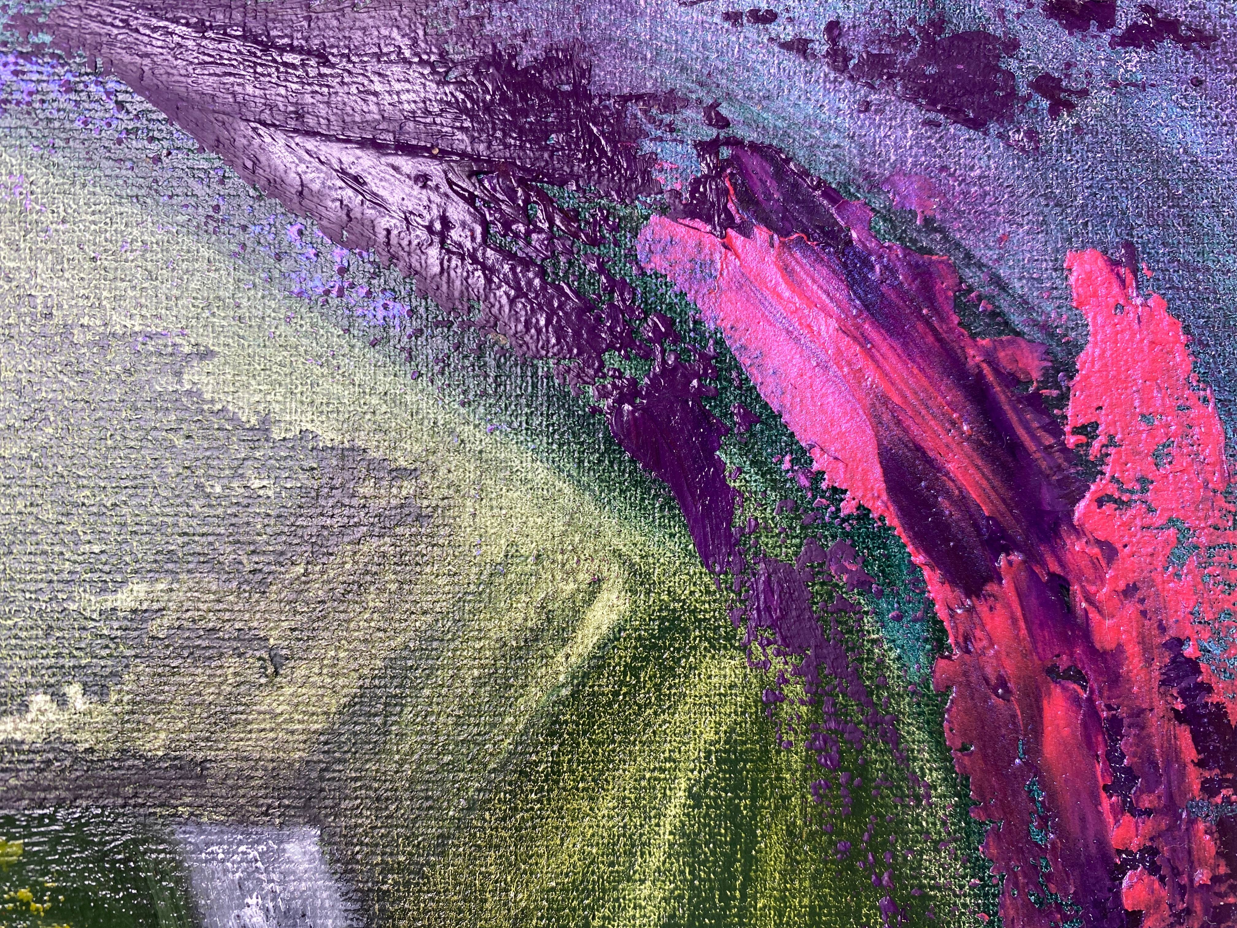 Twisted Dance Expressive and gestural Painting Tamara Safarova - Subjektiv.art