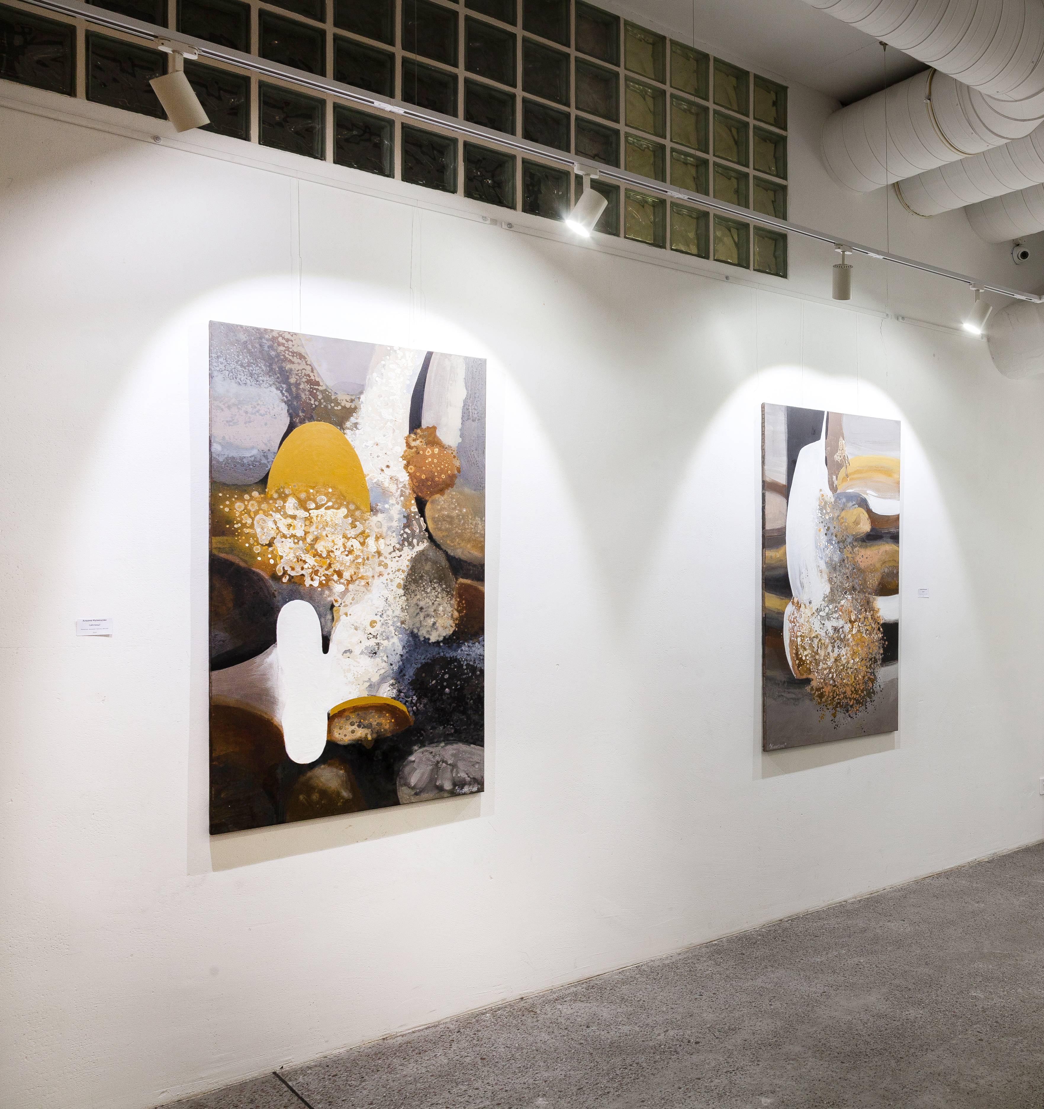 Substances (Gamma series) Abstract Painting Alena Kuznetsova - Subjektiv.art